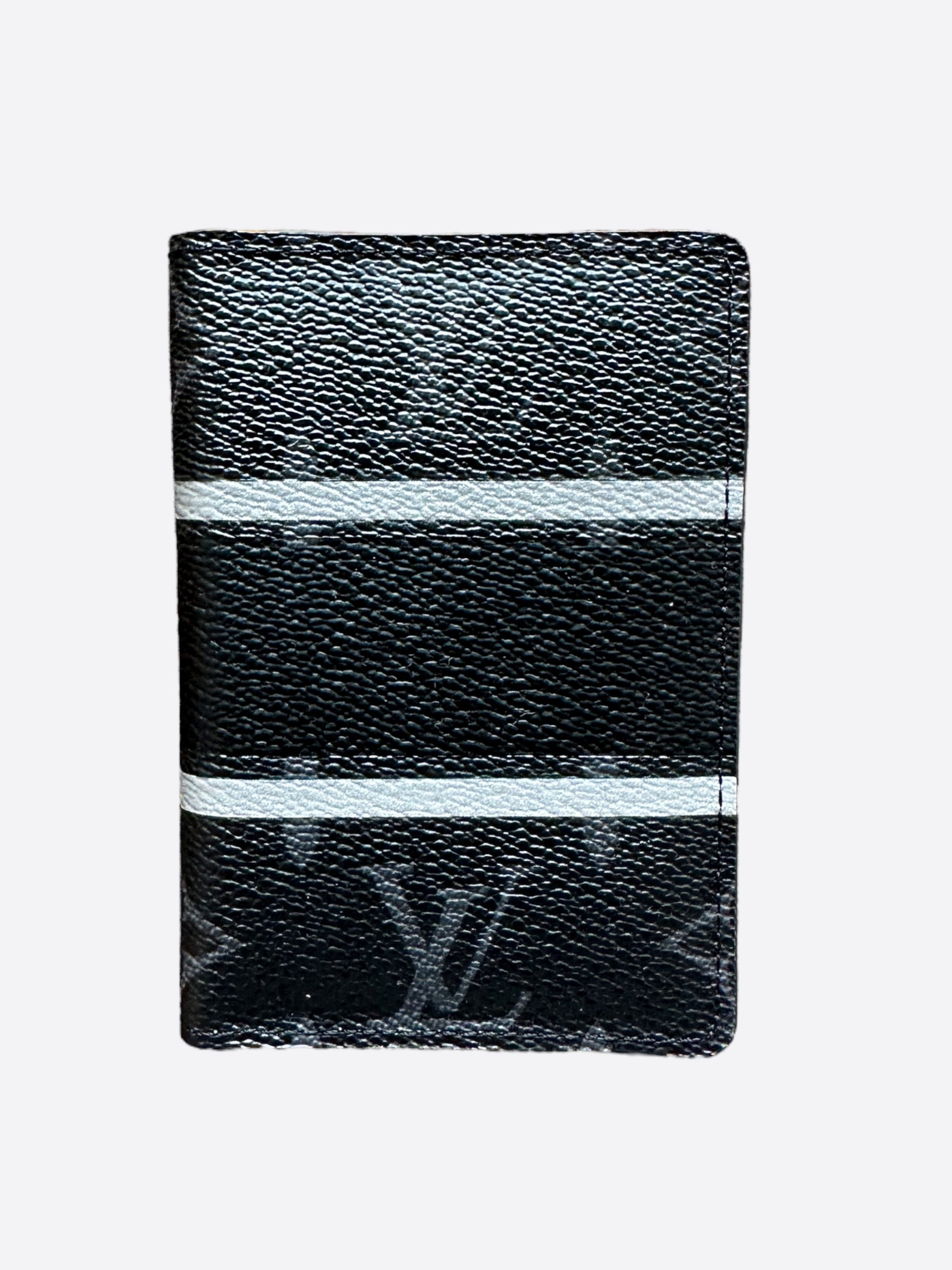 Louis Vuitton Fragment Monogram Eclipse Pocket Organizer