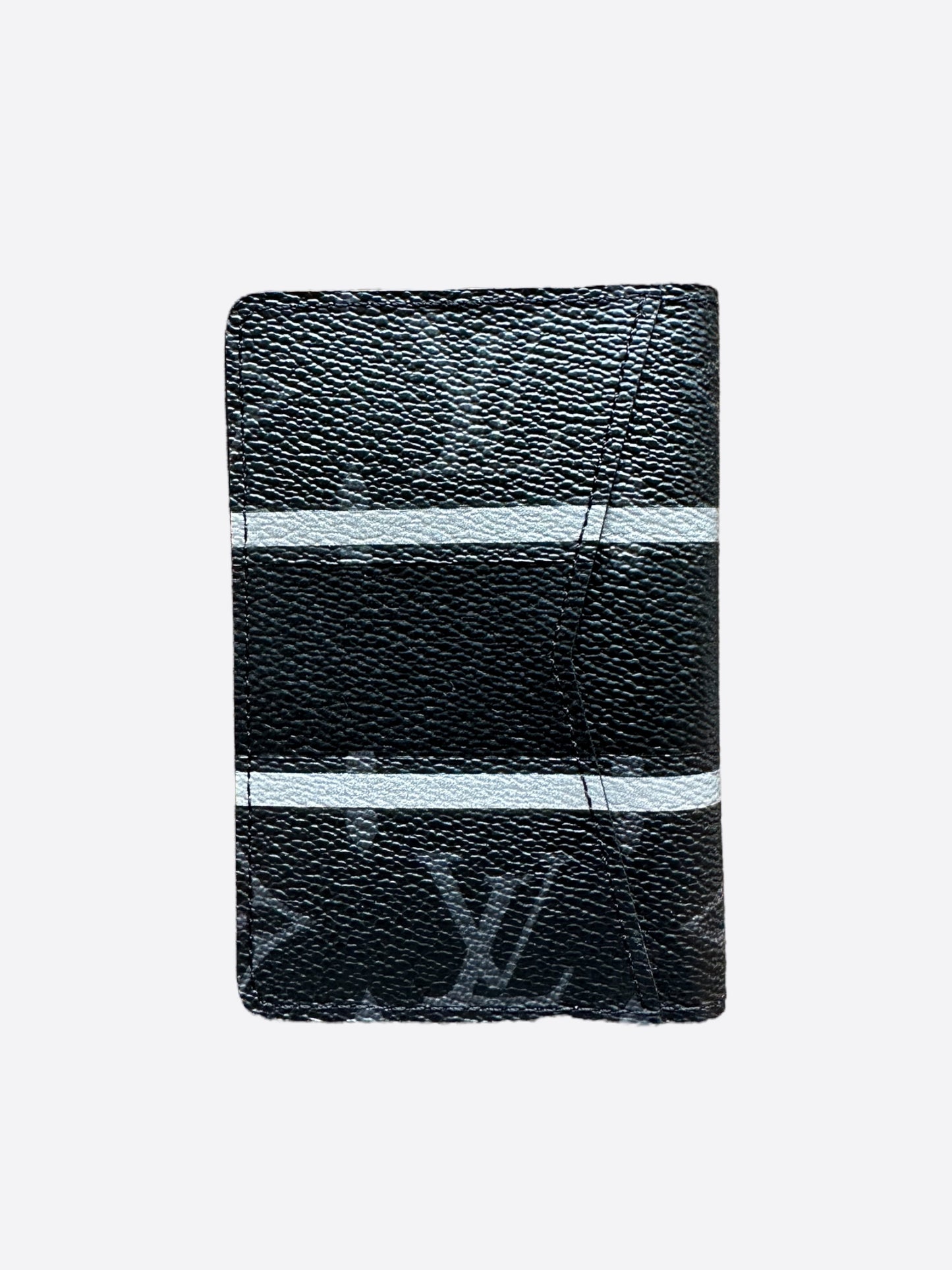 Louis Vuitton Fragment Monogram Eclipse Reflective Pocket Organizer