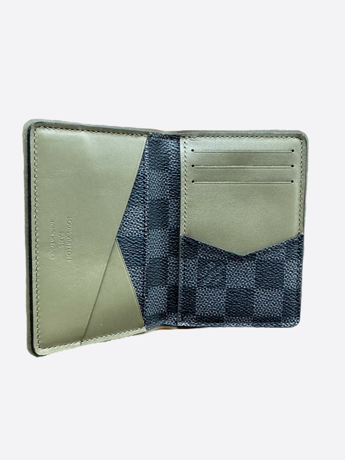 Louis Vuitton Damier Graphite & Olive Pocket Organizer