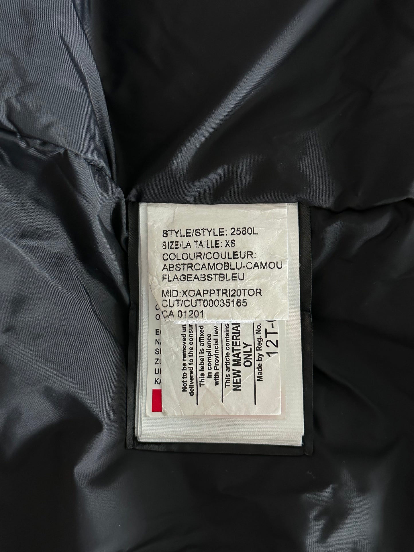 Canada Goose Abstract Blue Rossclair Women's Jacket