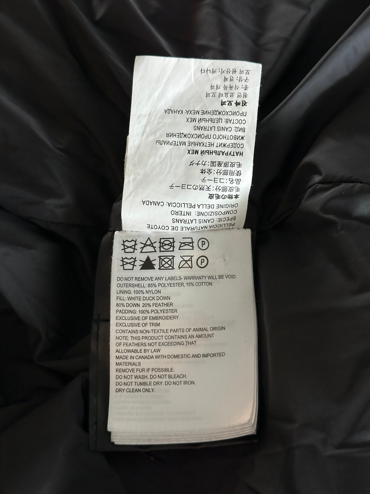 Canada Goose Navy Carson Men's Jacket