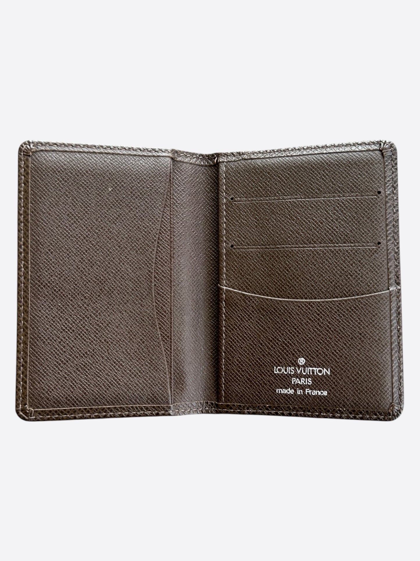 Louis Vuitton Brown Taiga Pocket Organizer