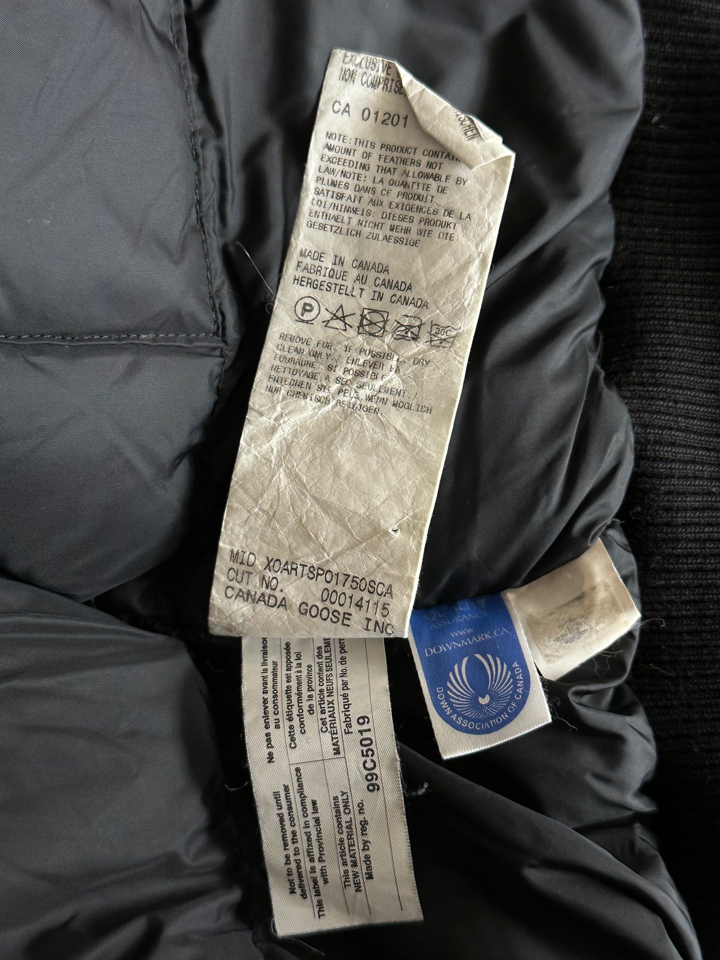Canada Goose Black Chilliwack Men's Jacket
