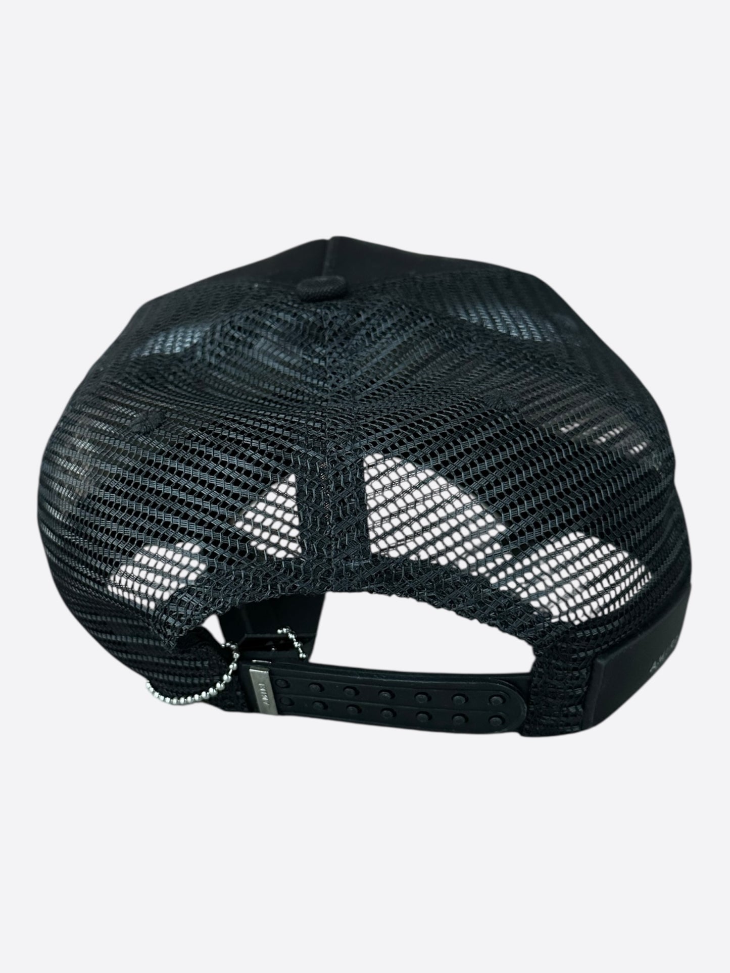 Amiri Black & White Triple Star Trucker Hat