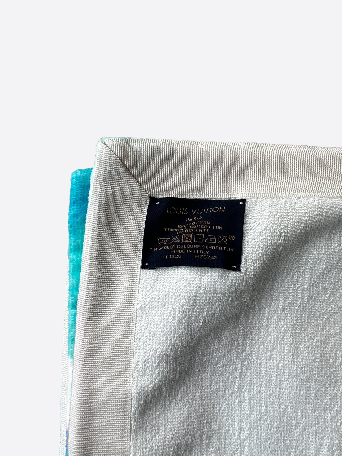 Louis Vuitton Multicolor Watercolor Monogram Beach Towel