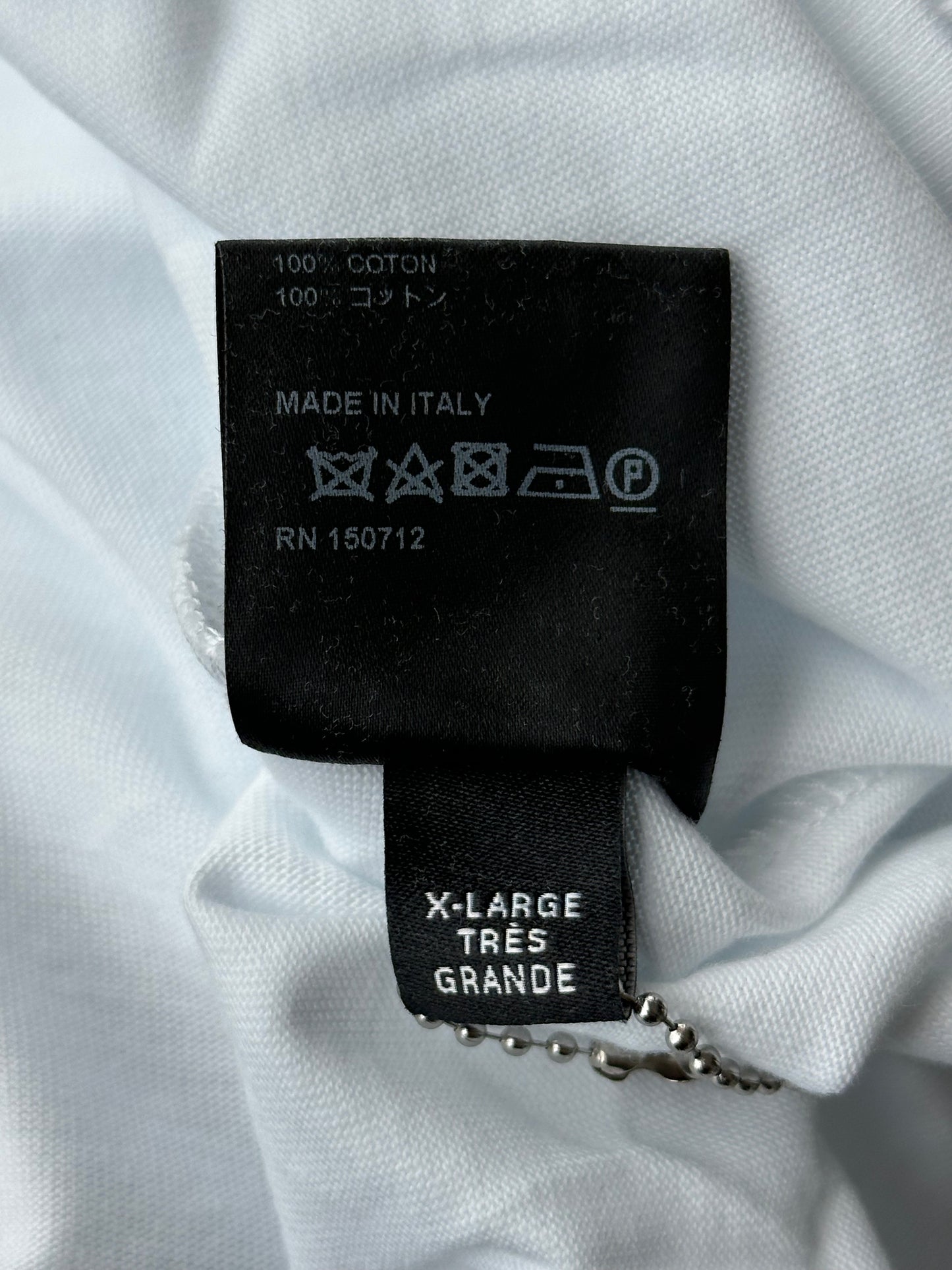 Amiri White & Black Wolf Records T-Shirt