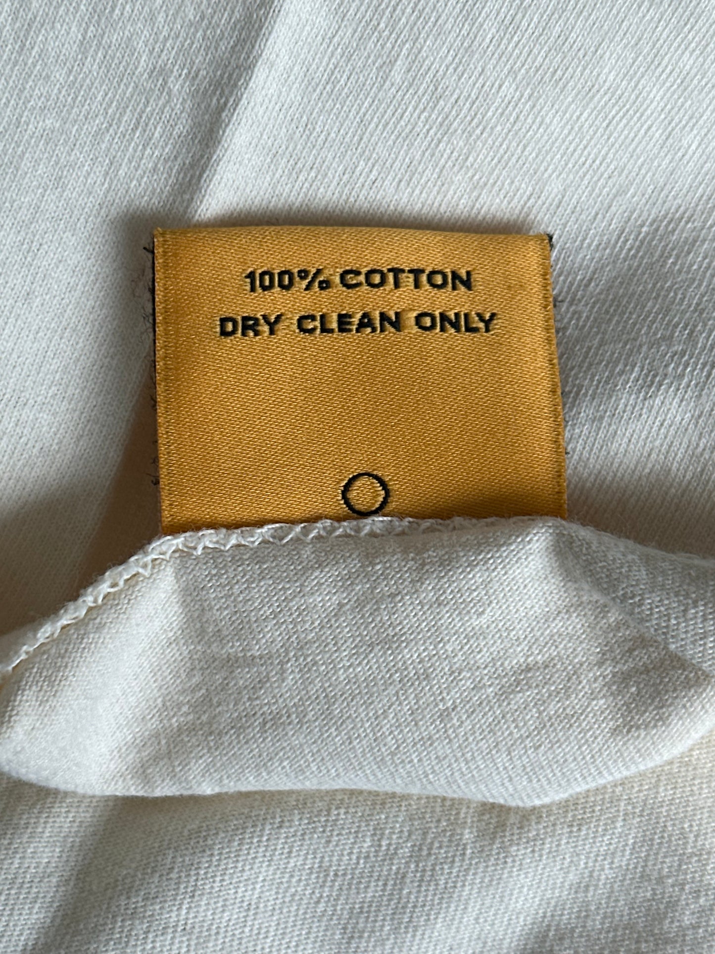 Gallery Dept Cream Boxing Logo T-Shirt