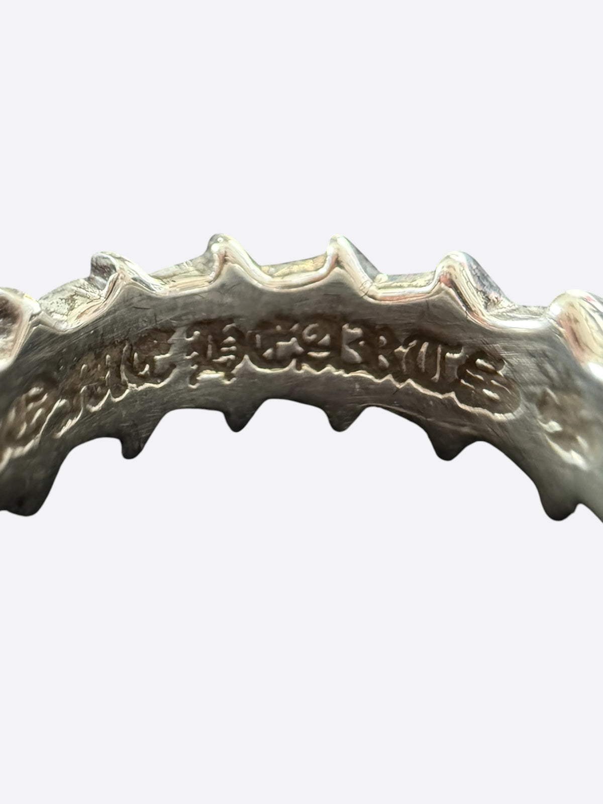 Chrome Hearts Silver Star Band Ring