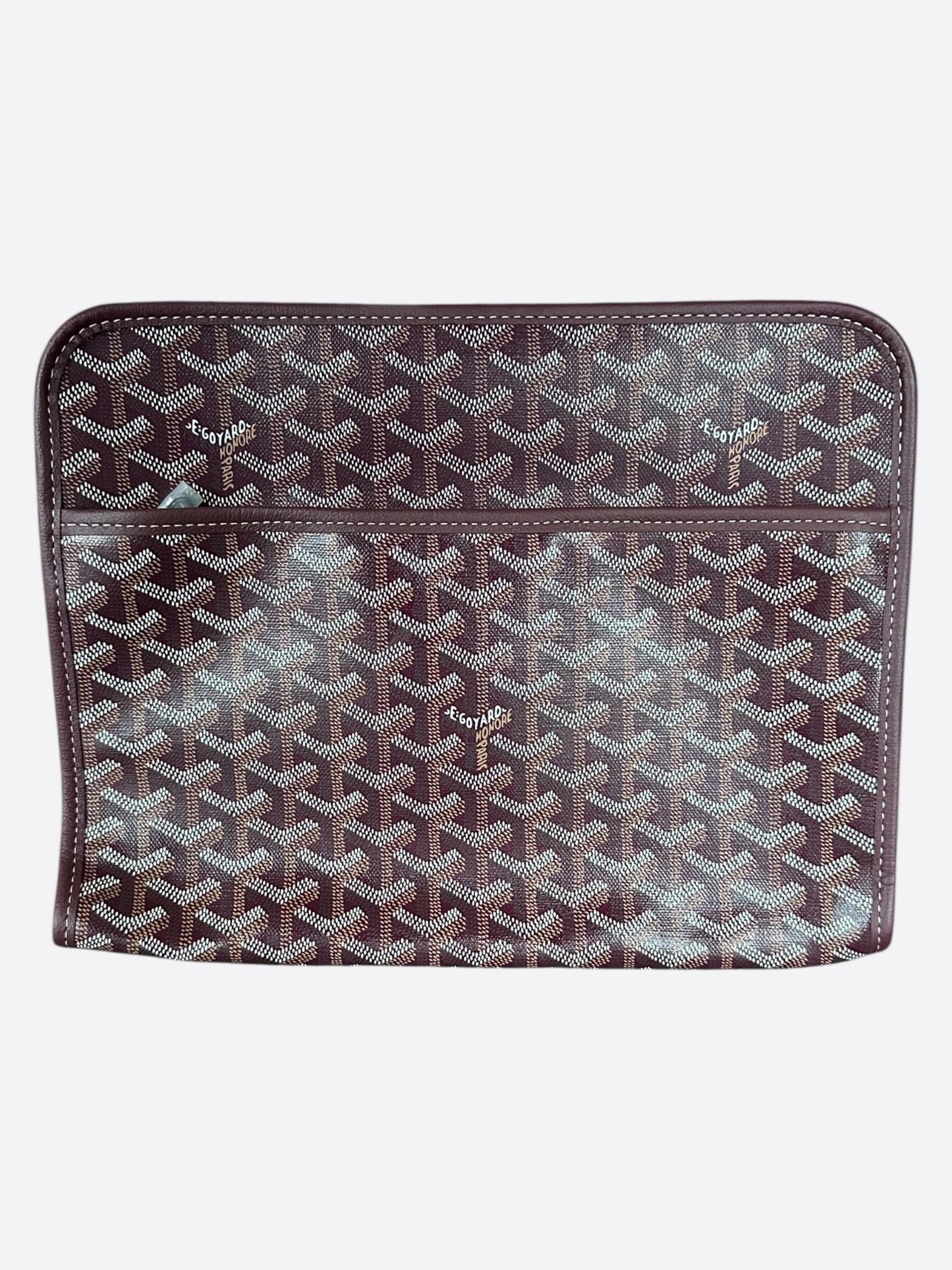 Goyard Burgundy Jouvence GM Toiletry Bag