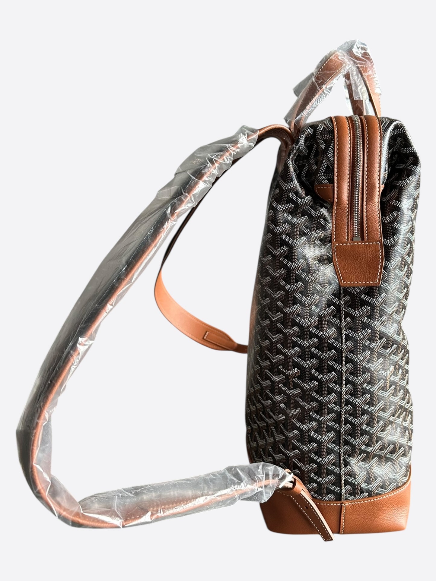 Goyard Black & Brown Cisalpin Backpack