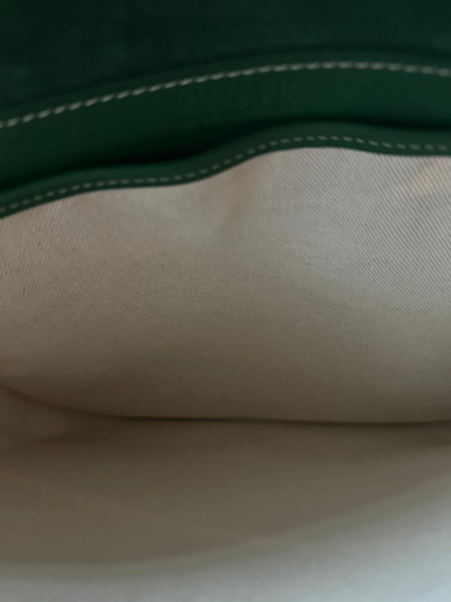Goyard Green Coursier Messenger Bag