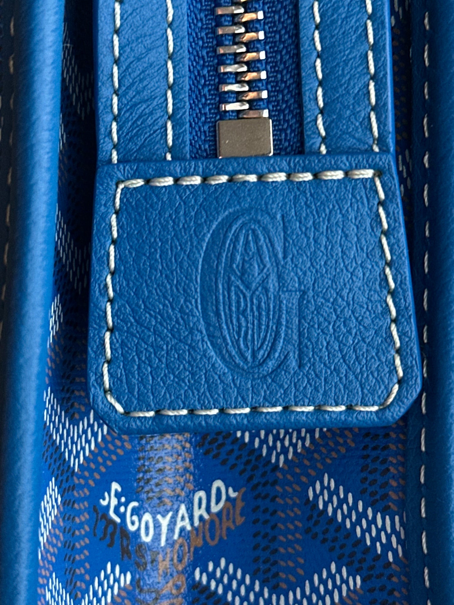 Goyard Blue Jouvence GM Toiletry Bag