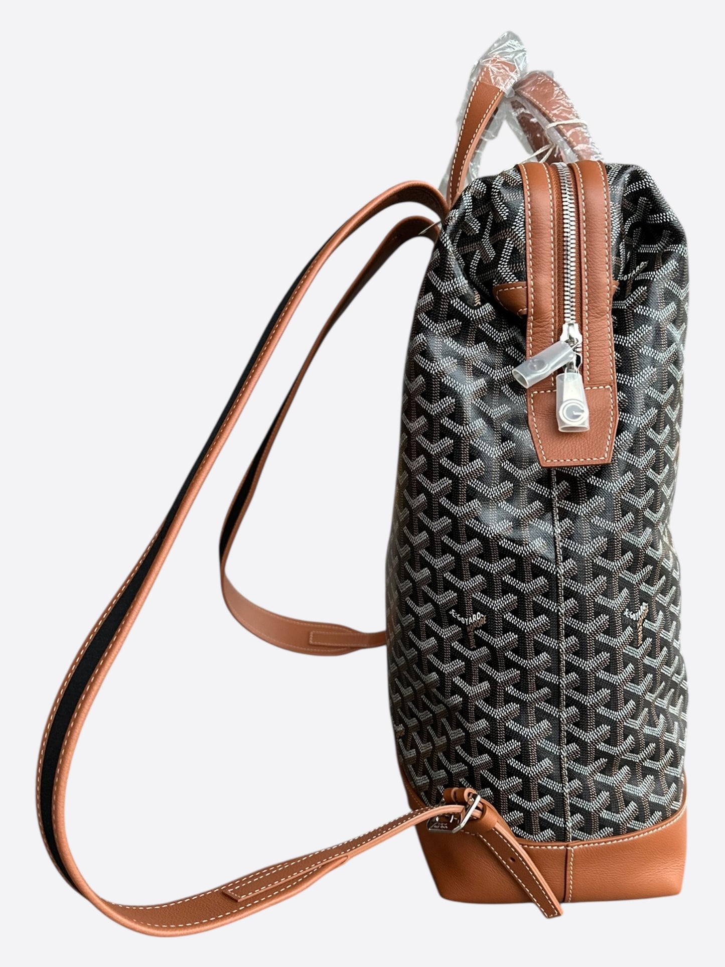 Goyard Black & Brown Cisalpin Backpack