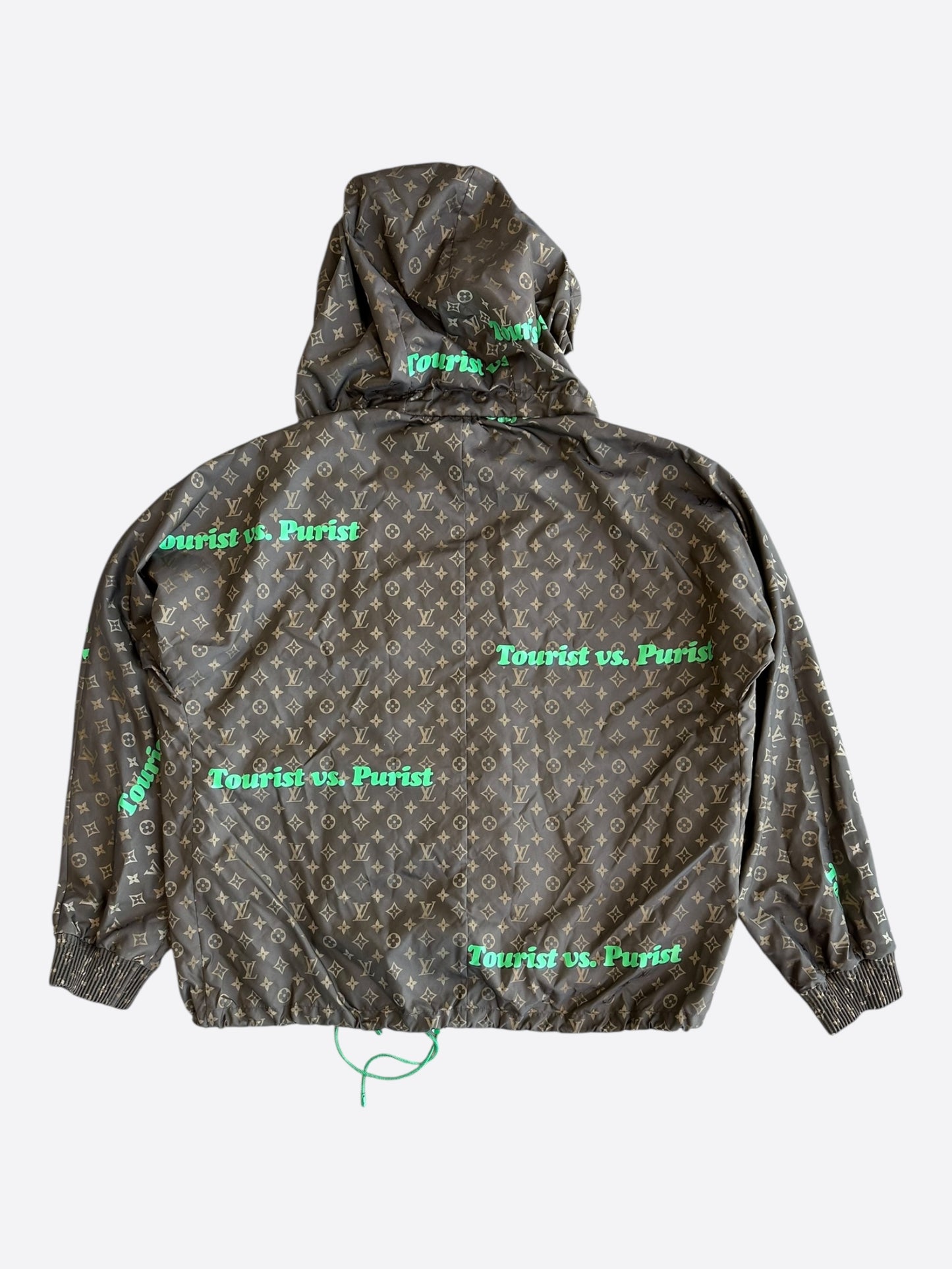 Louis Vuitton Brown Purist Vs. Tourist Windbreaker