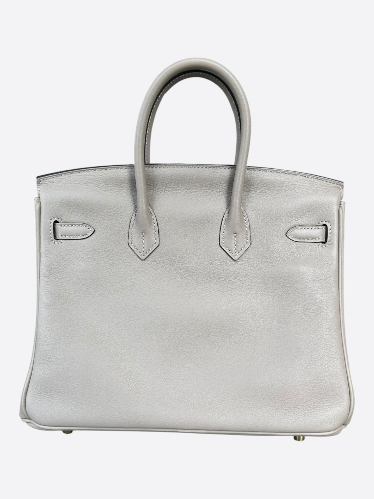 Hermes Gris Asphalte Swift Birkin 25