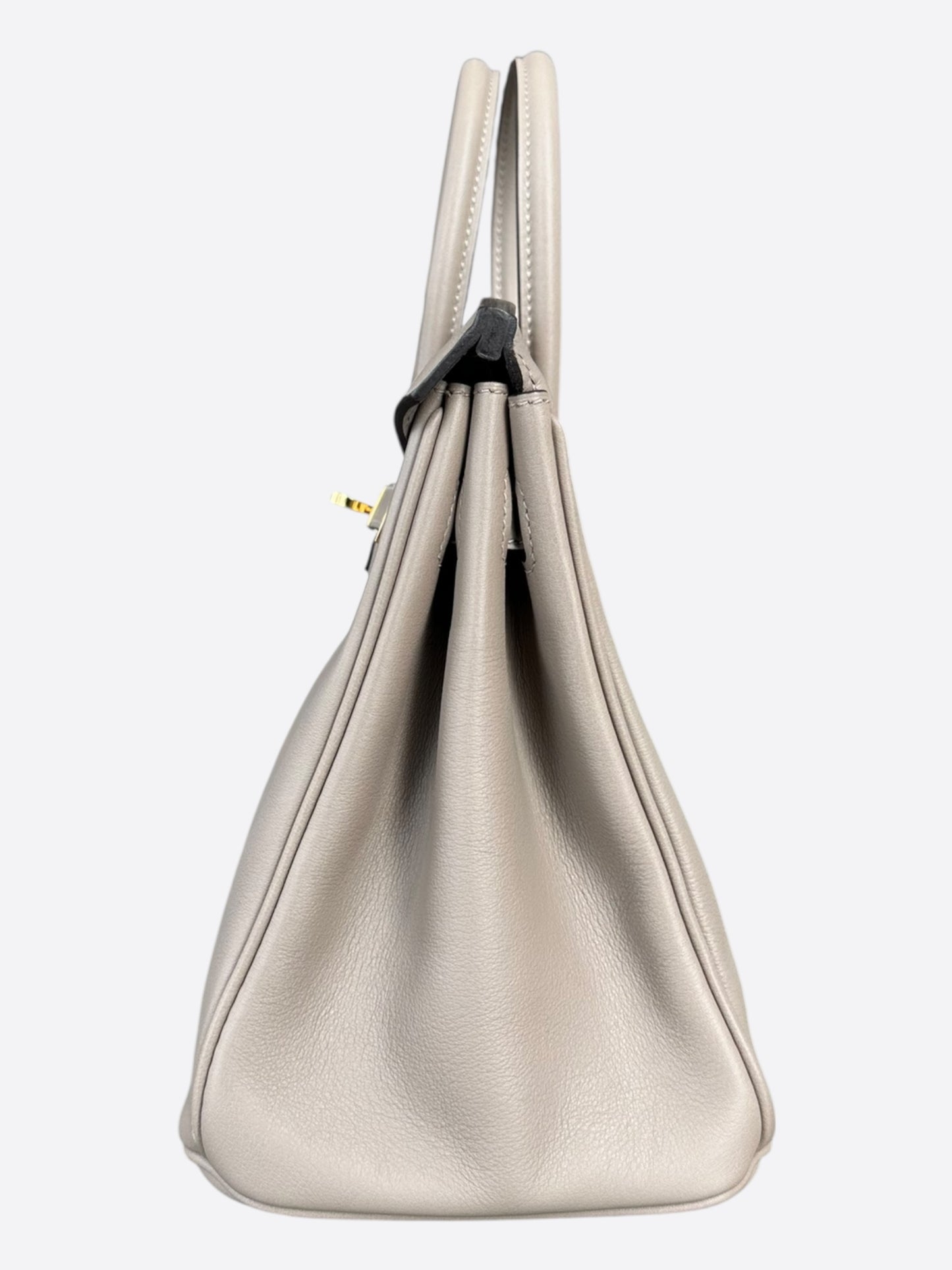 Hermes Gris Asphalte Swift Birkin 25