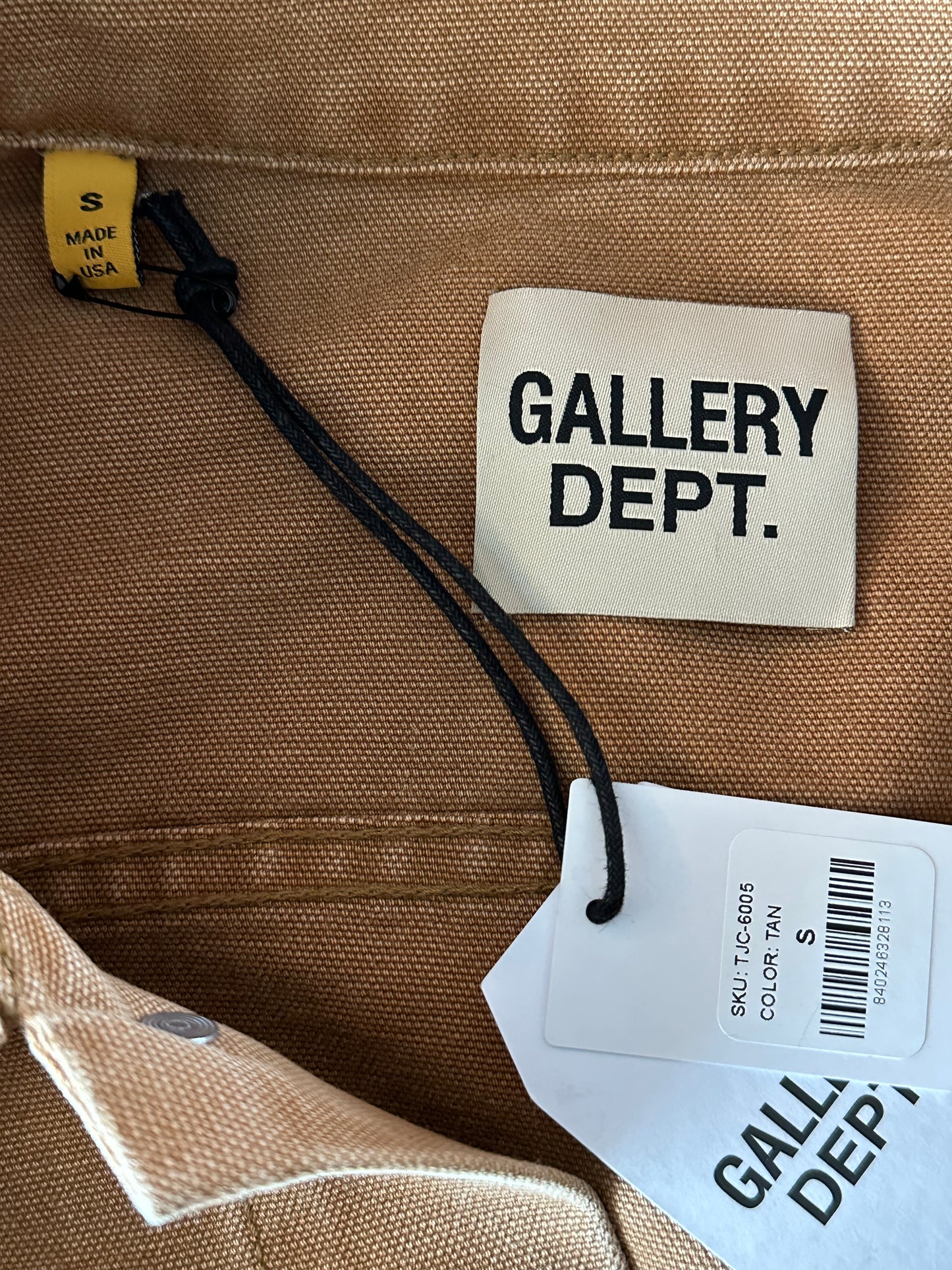Gallery Dept Brown & Black Logo Andy Jacket