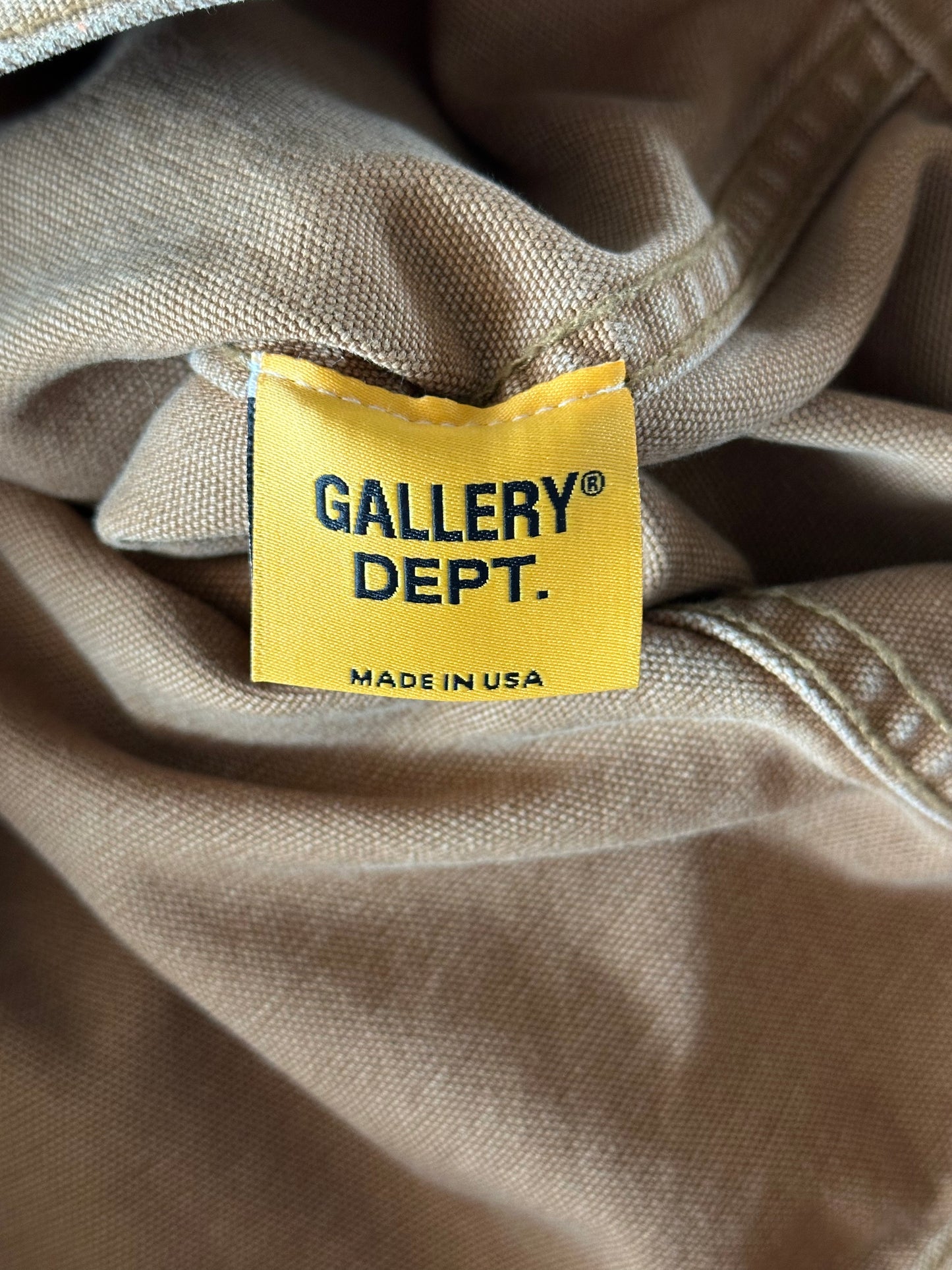 Gallery Dept Brown & Black Logo Andy Jacket