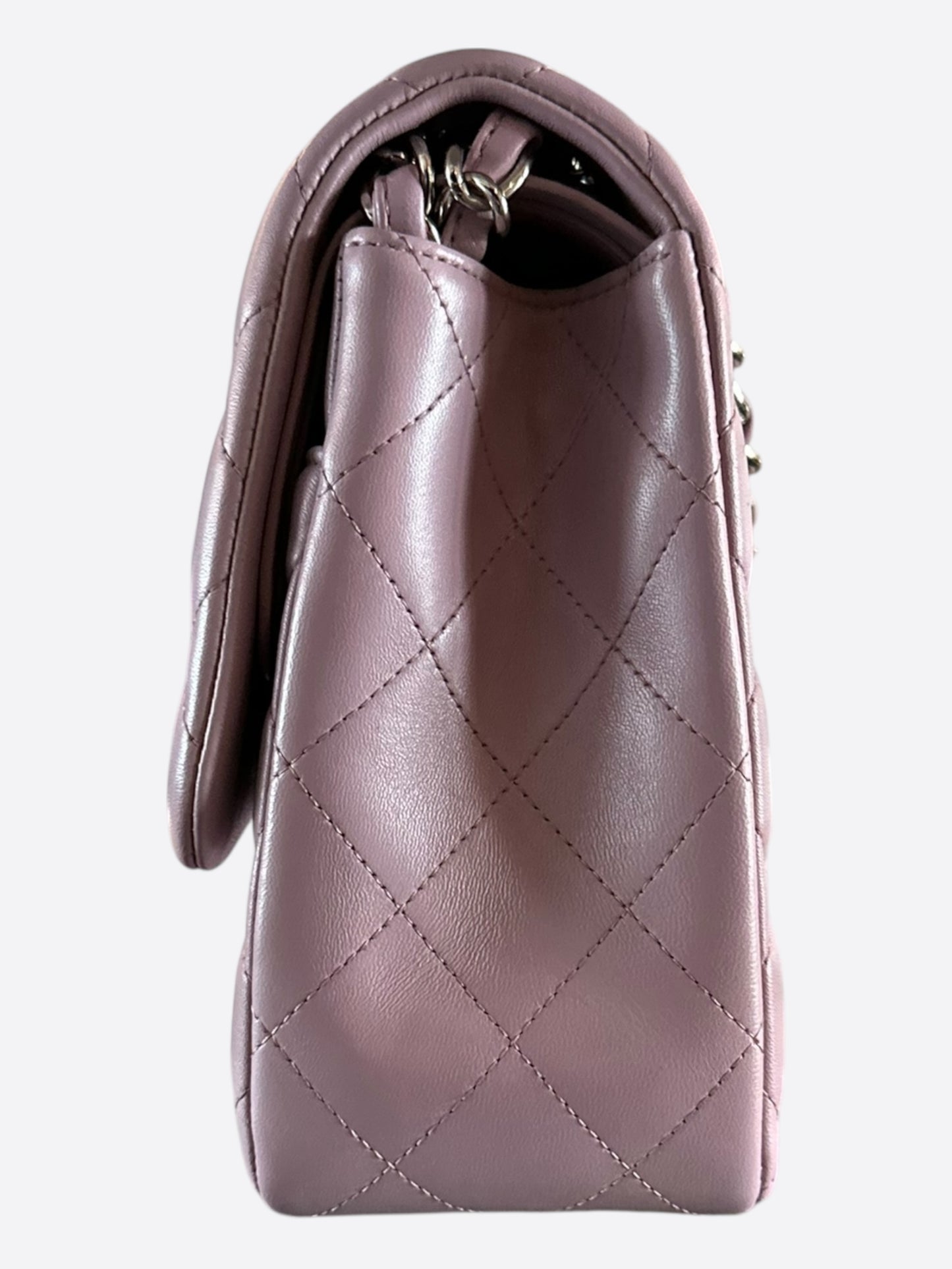 Chanel Light Violet Caviar Jumbo Double Flap Bag
