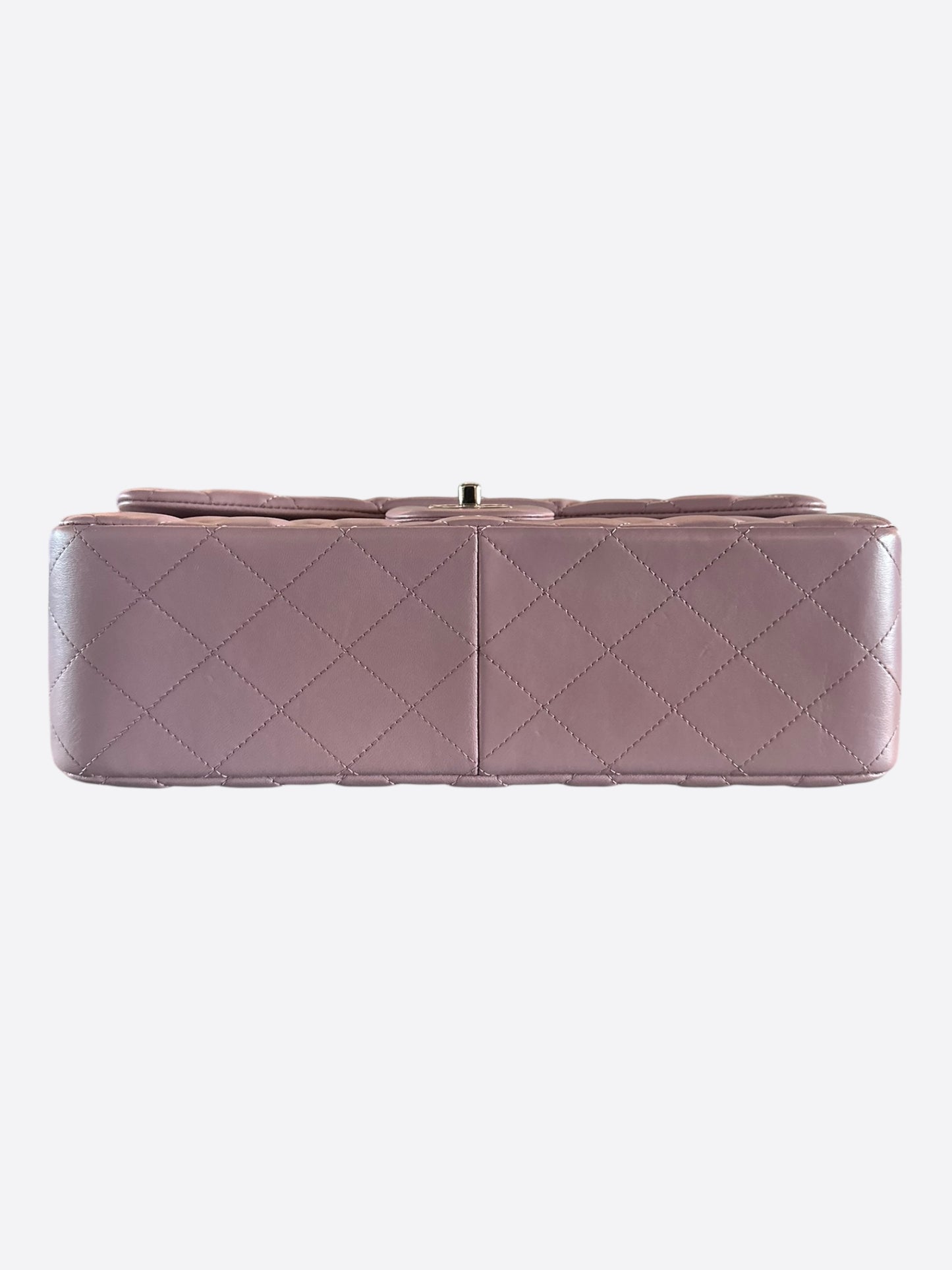Chanel Light Violet Caviar Jumbo Double Flap Bag