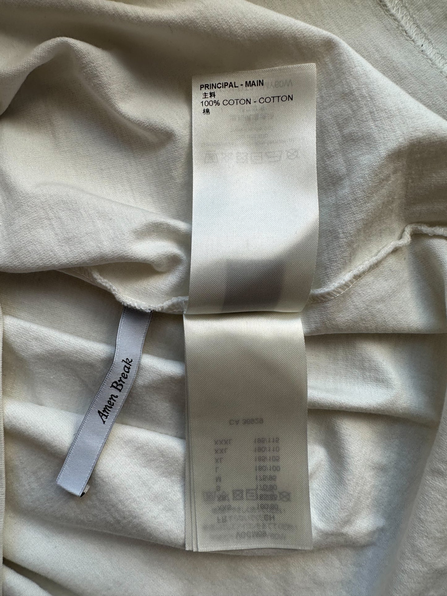 Louis Vuitton White Graffiti Logo T-Shirt