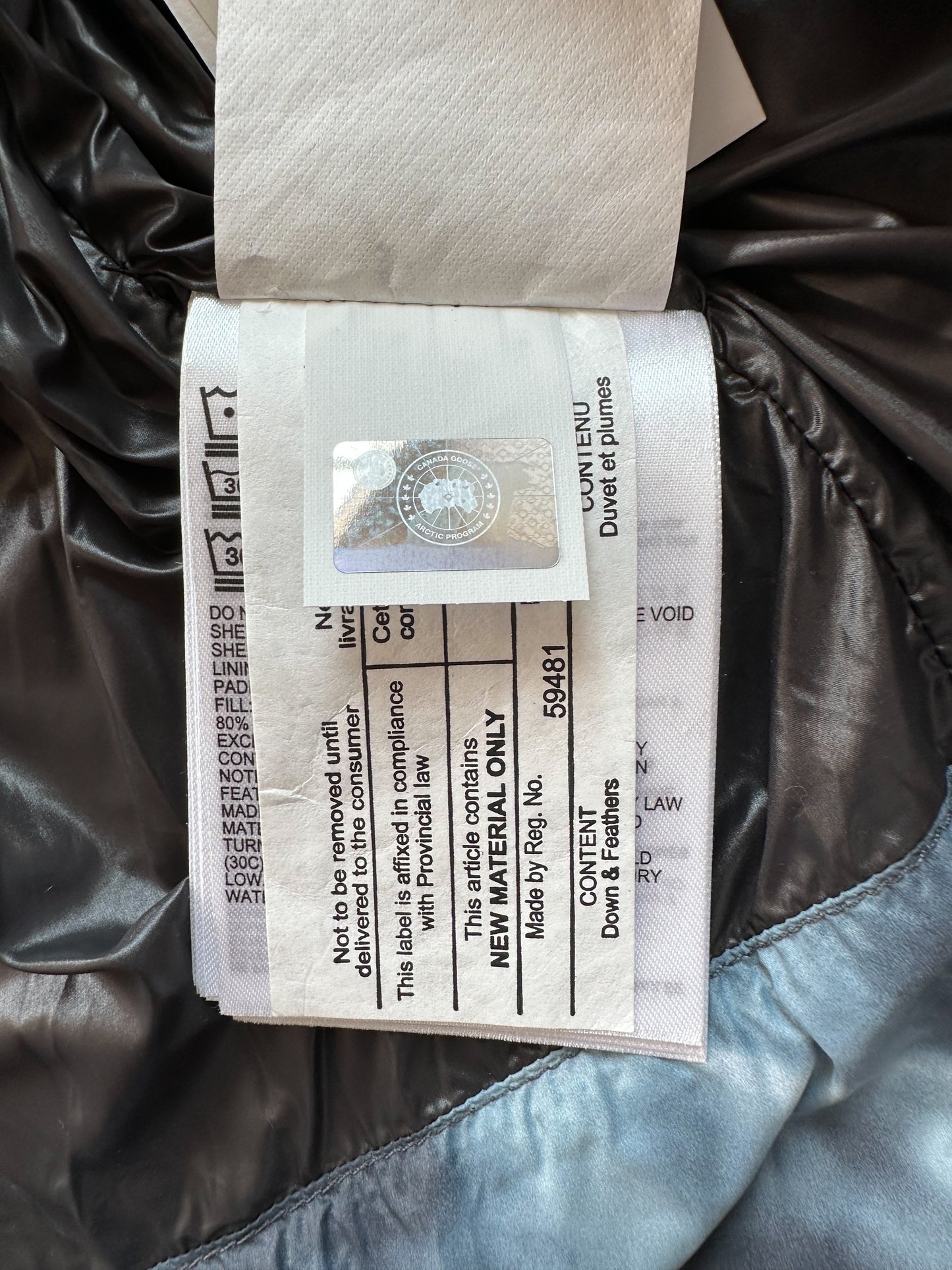 Canada Goose Haze Harbord Black Label Men's Jacket