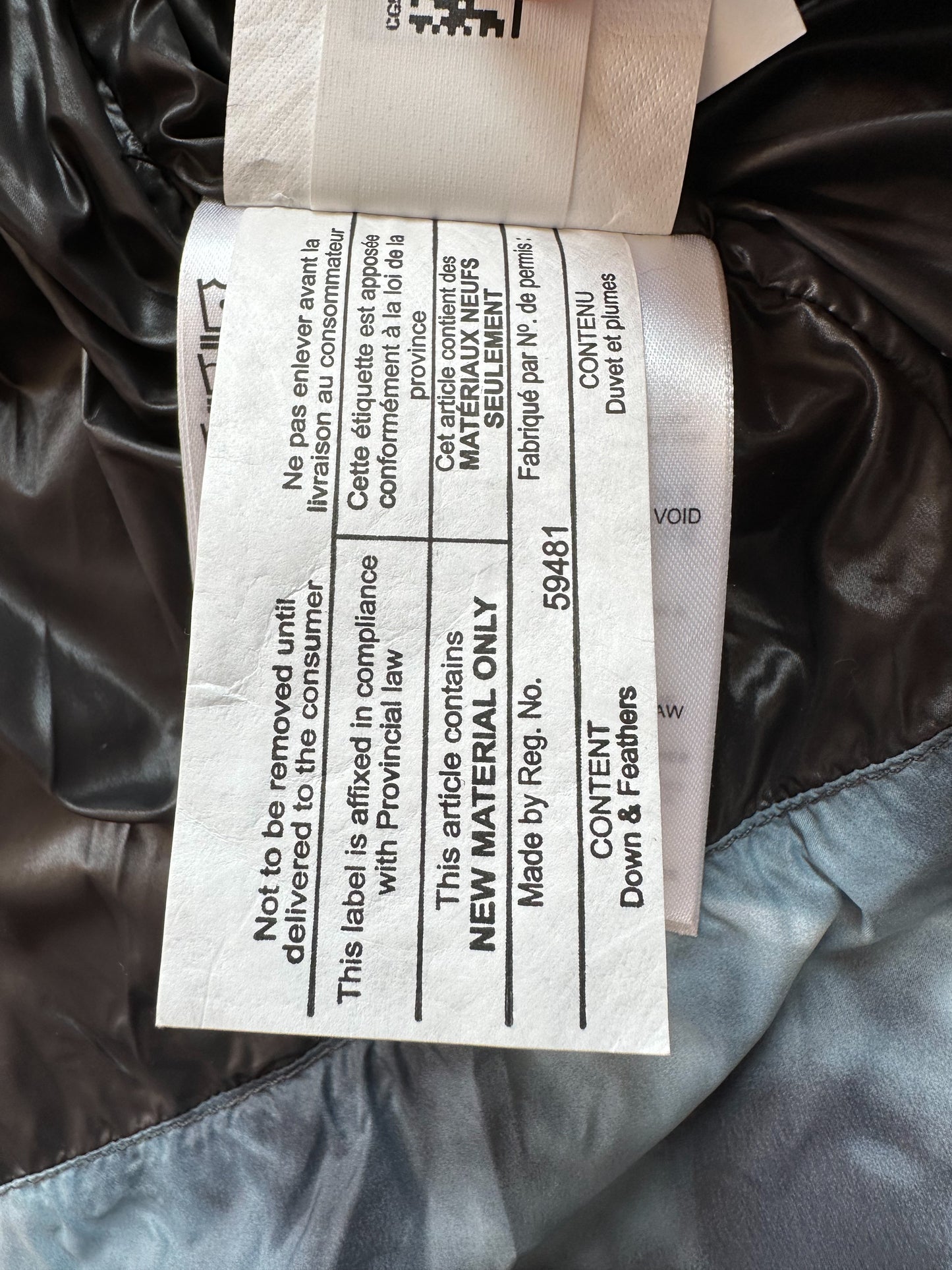 Canada Goose Haze Harbord Black Label Men's Jacket
