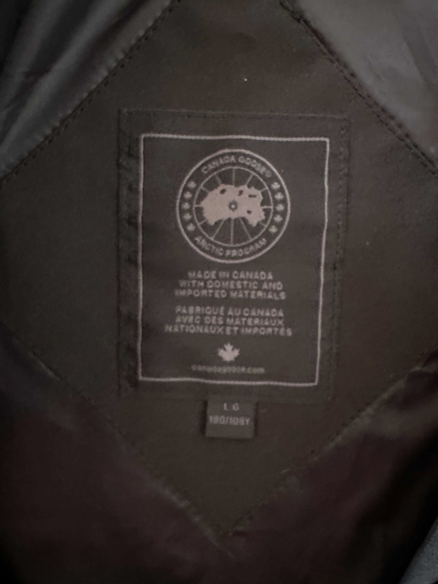 Canada Goose Black Lockeport Black Label Men's Jacket