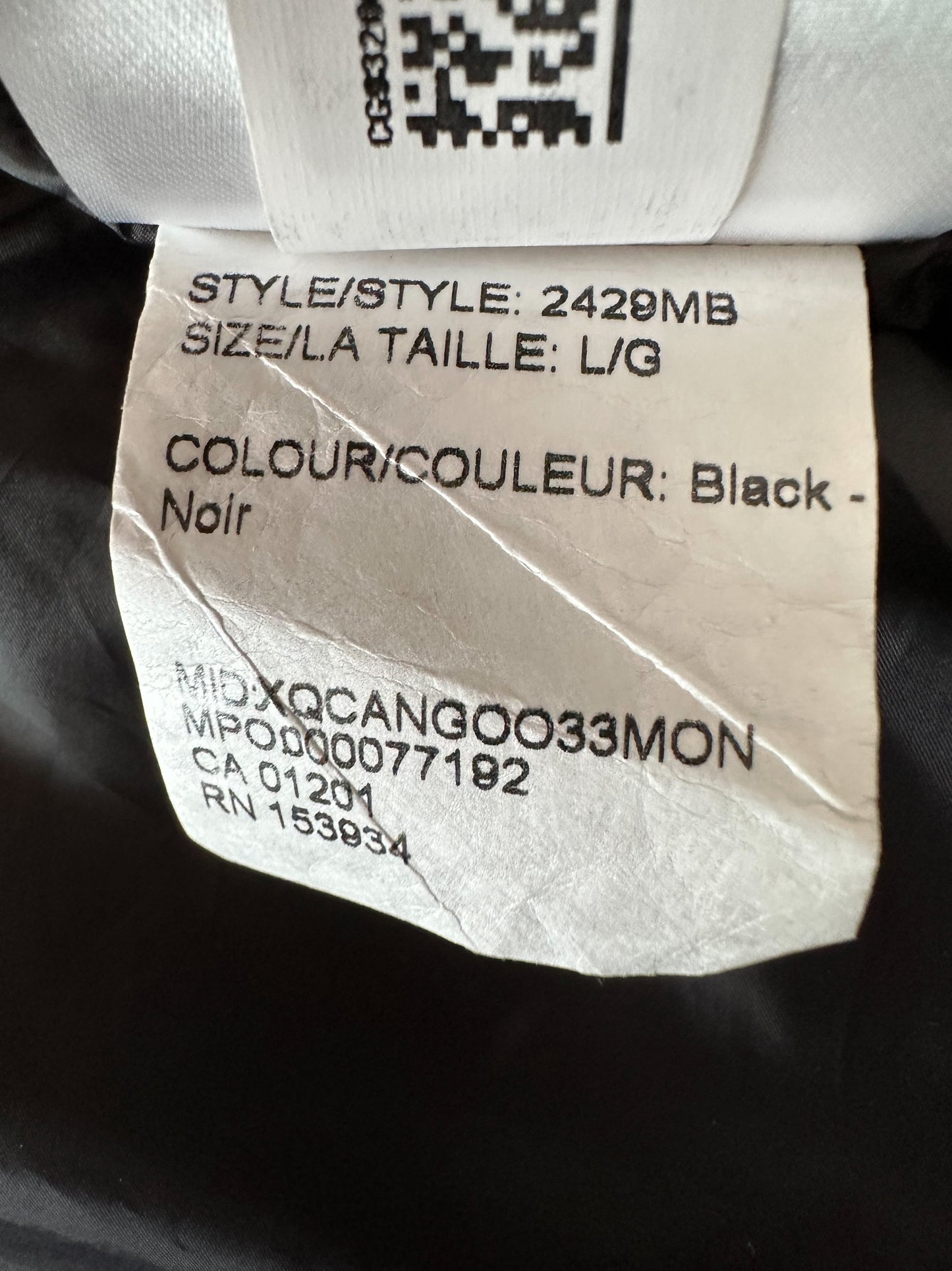 Canada Goose Black Lockeport Black Label Men's Jacket