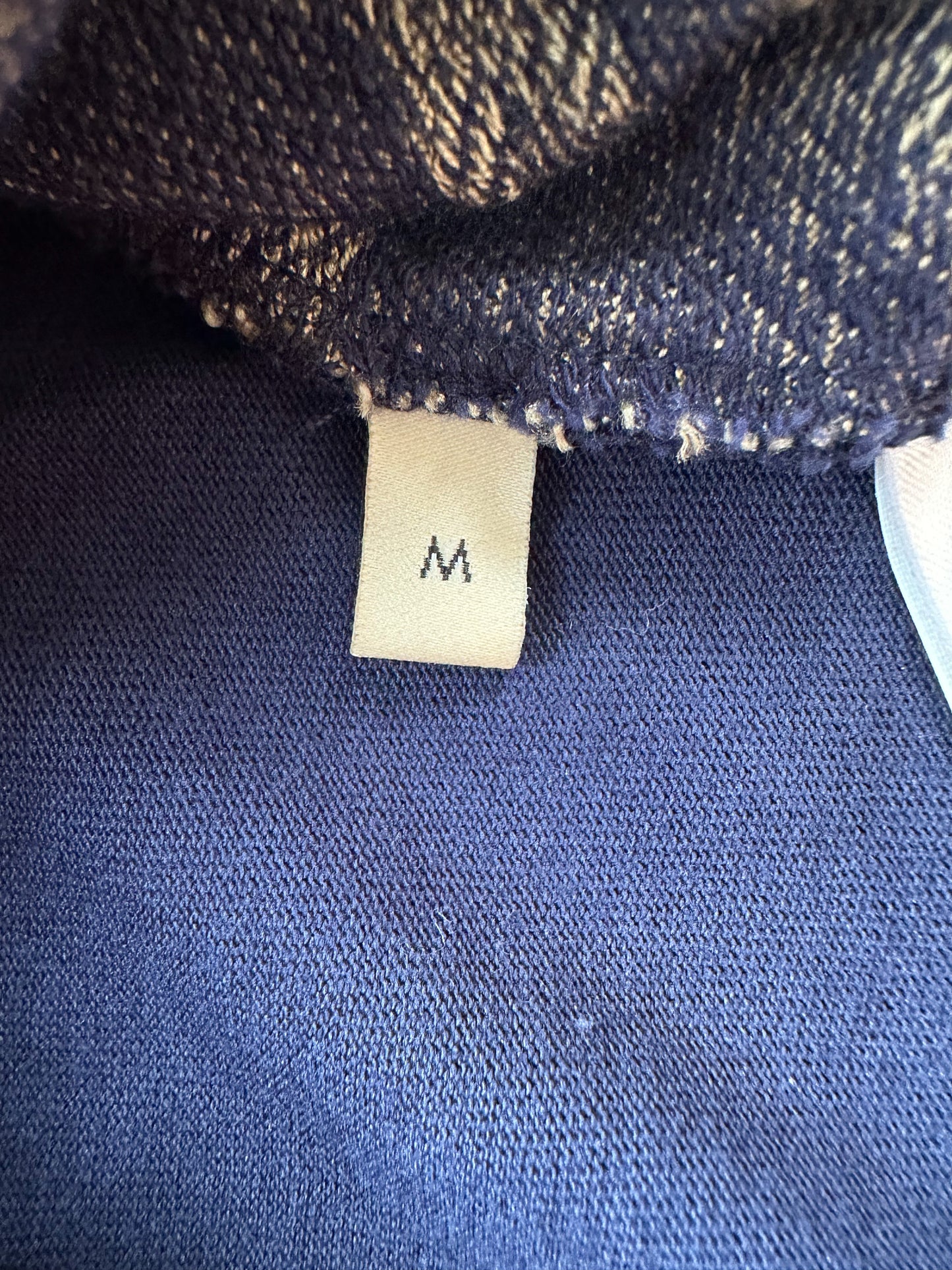 Gucci Navy & Tan GG Monogram Polo Shirt