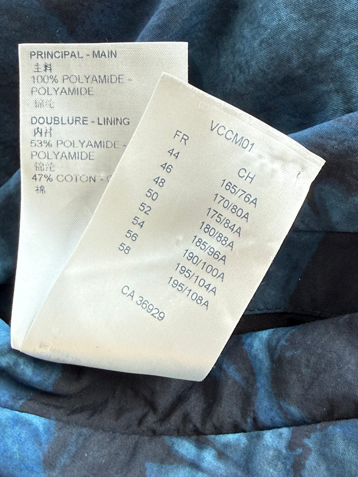 Louis Vuitton Blue Damier Salt Bomber Jacket