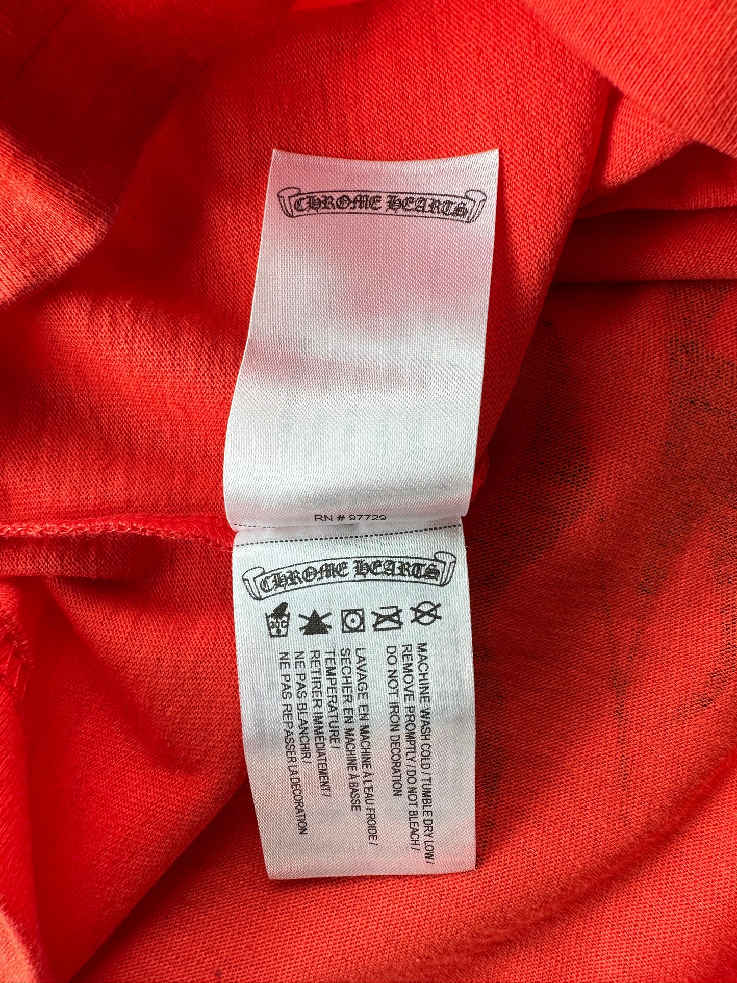 Chrome Hearts Matty Boy Red Spark T-Shirt
