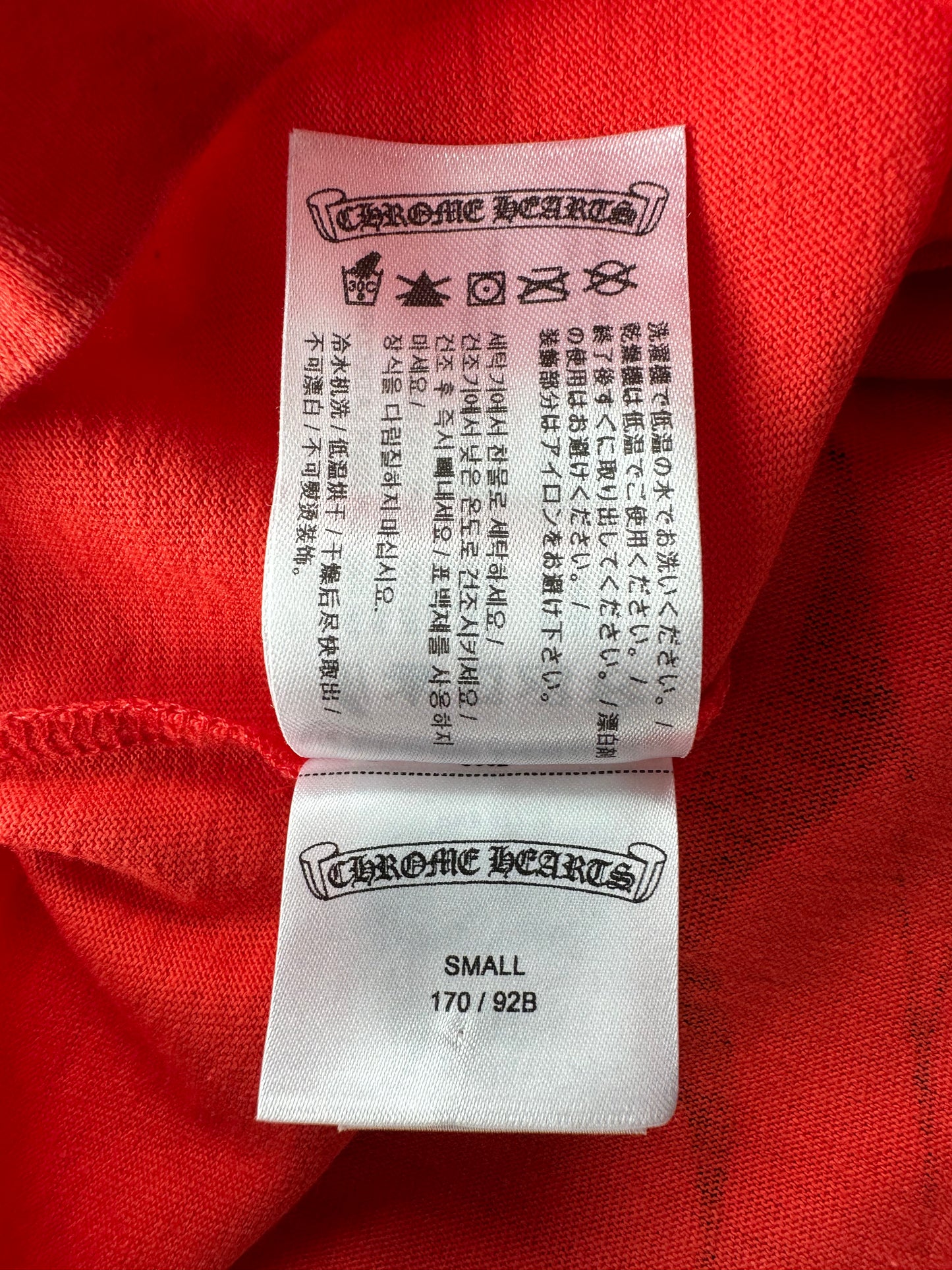 Chrome Hearts Matty Boy Red Spark T-Shirt
