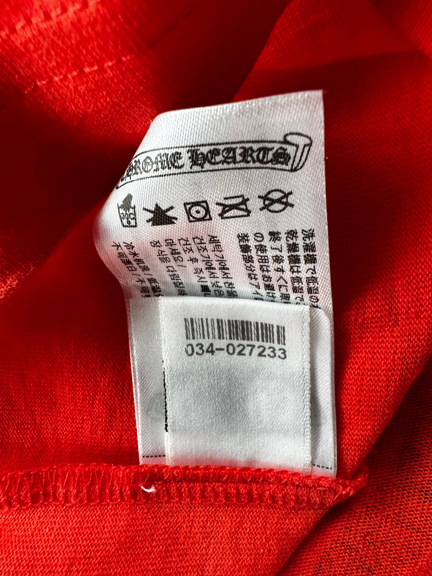 Chrome Hearts Matty Boy Red Spark T-Shirt