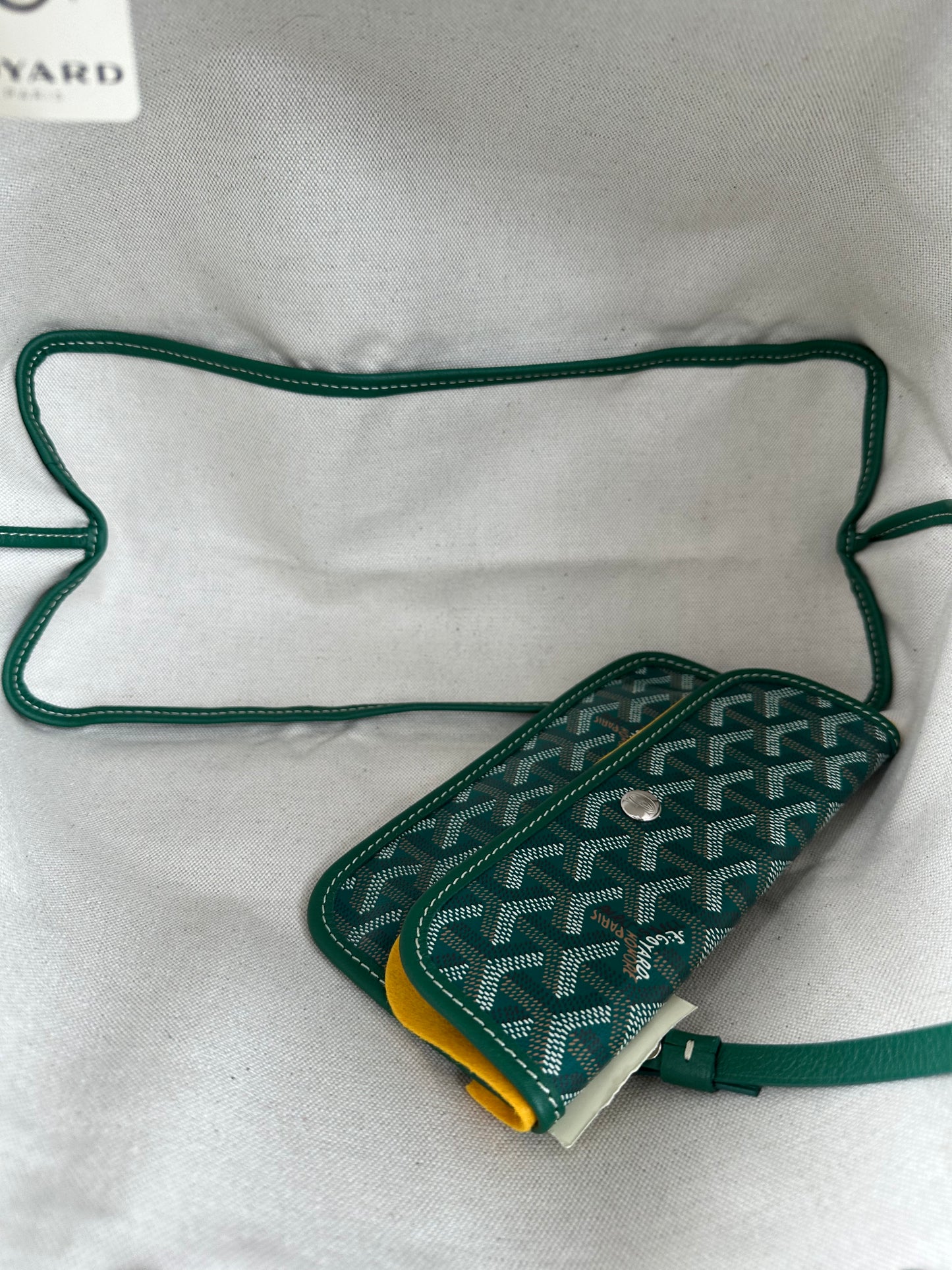 Goyard Green St. Louis Tote Bag