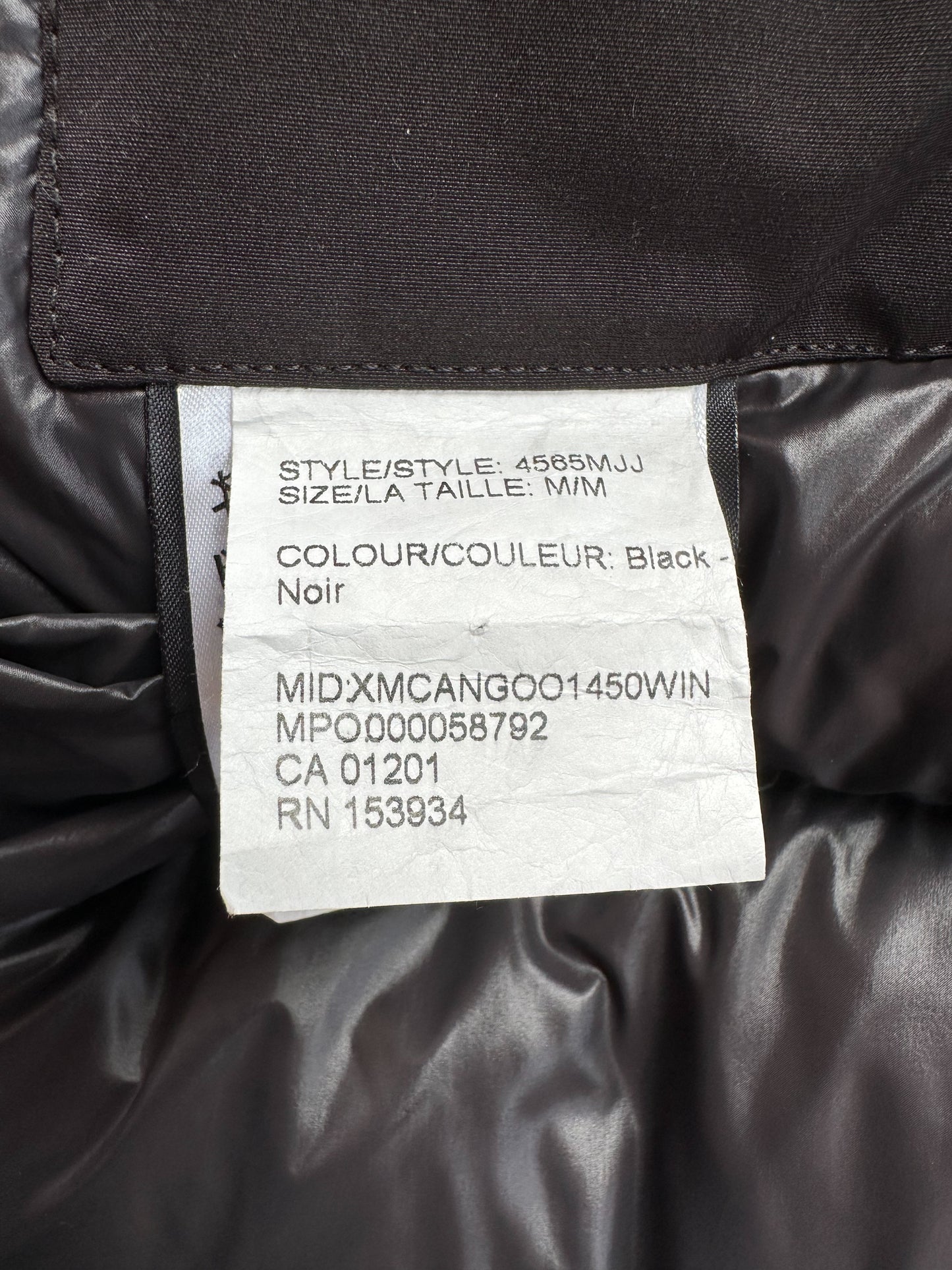 Canada Goose Juun.J Black Expedition Men's Jacket