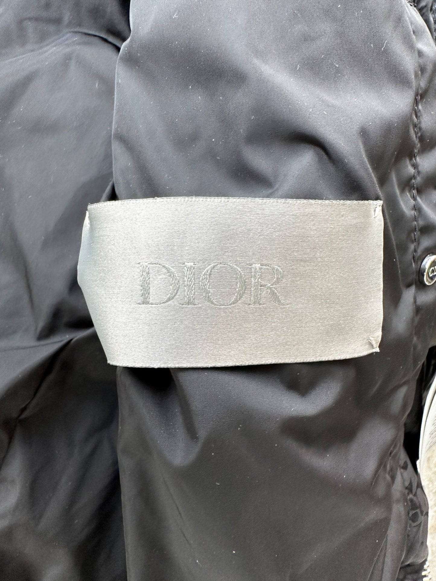 Dior Black Oblique Puffer Jacket