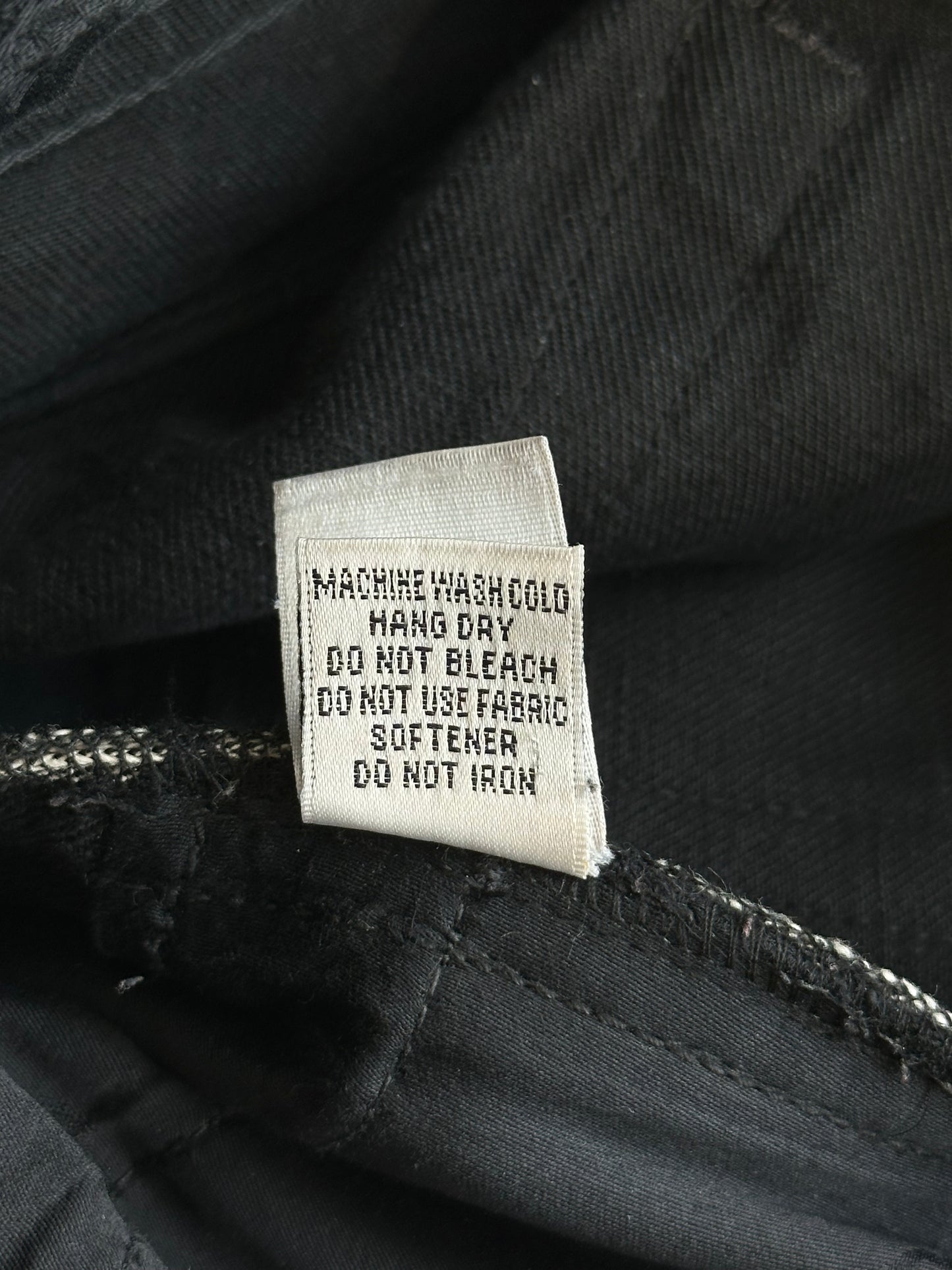 Chrome Hearts Black Cross Patch Jeans