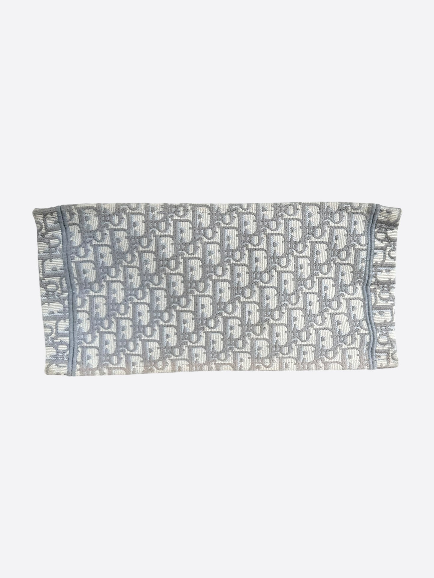 Dior Beige & Grey Oblique Medium Book Tote
