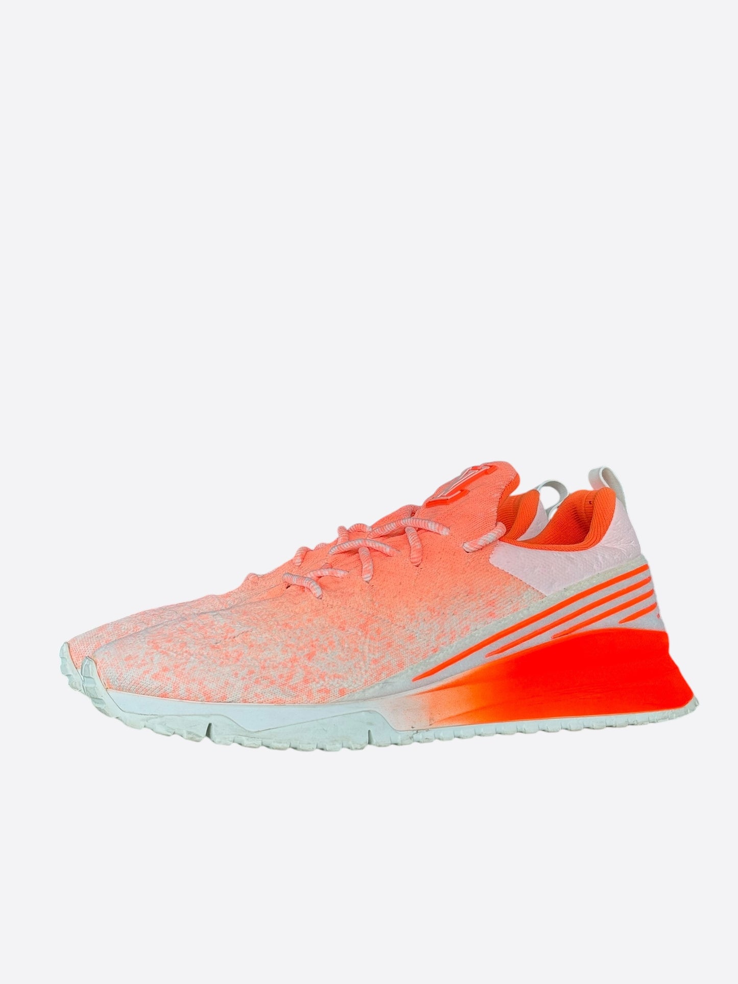 Louis Vuitton Orange & White VNR Sneakers