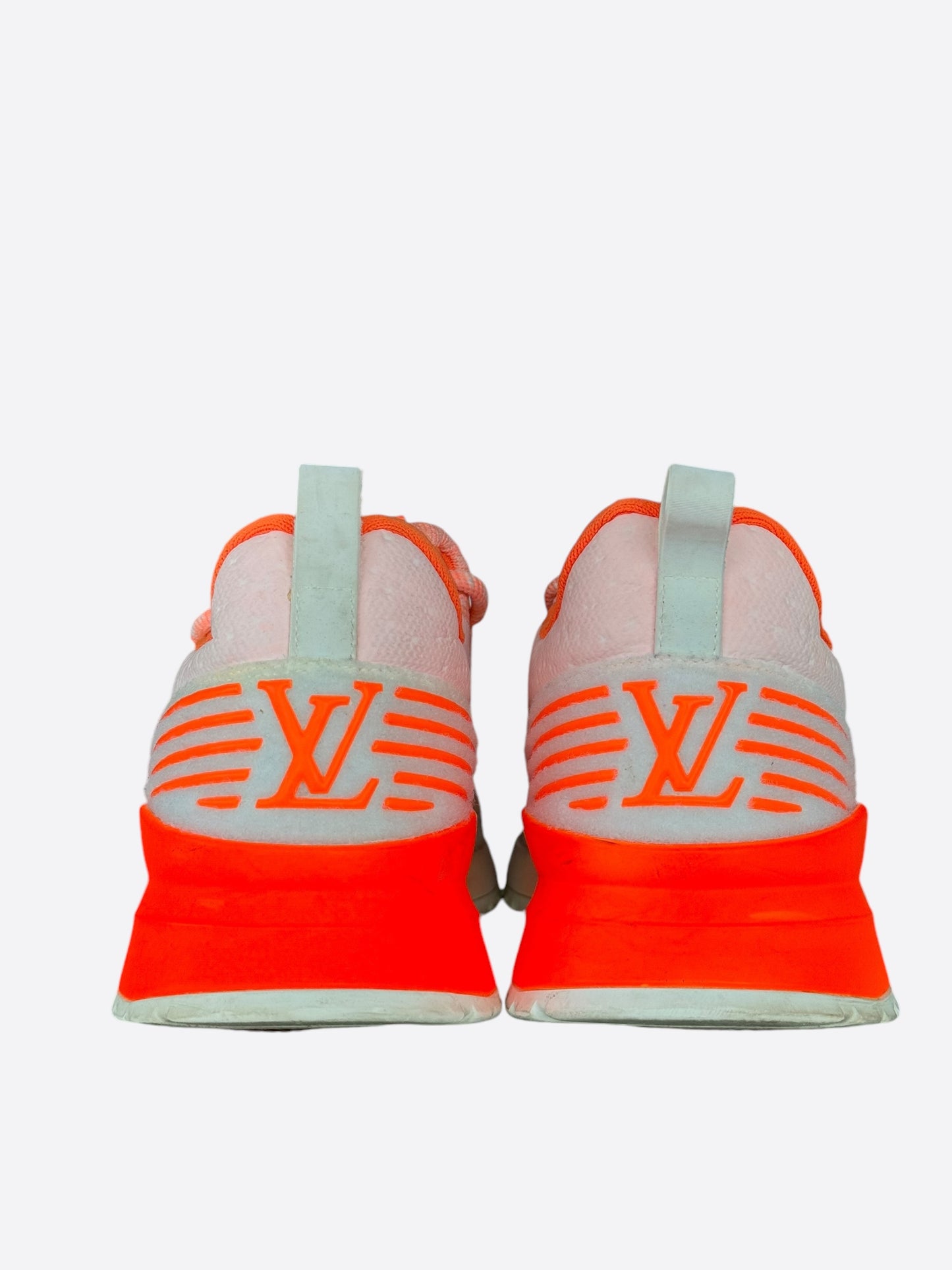 Louis Vuitton Orange & White VNR Sneakers