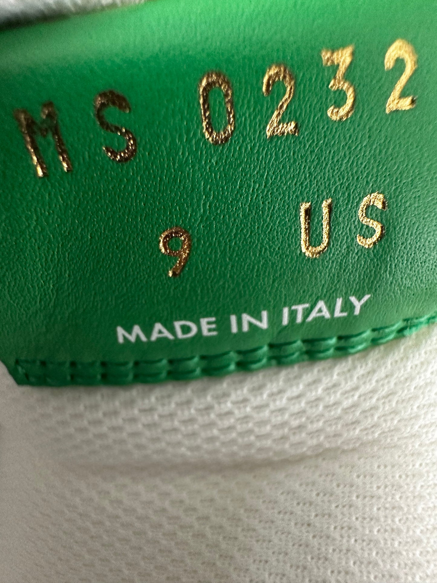 Louis Vuitton Nike Green & White Monogram Air Force 1 Sneakers