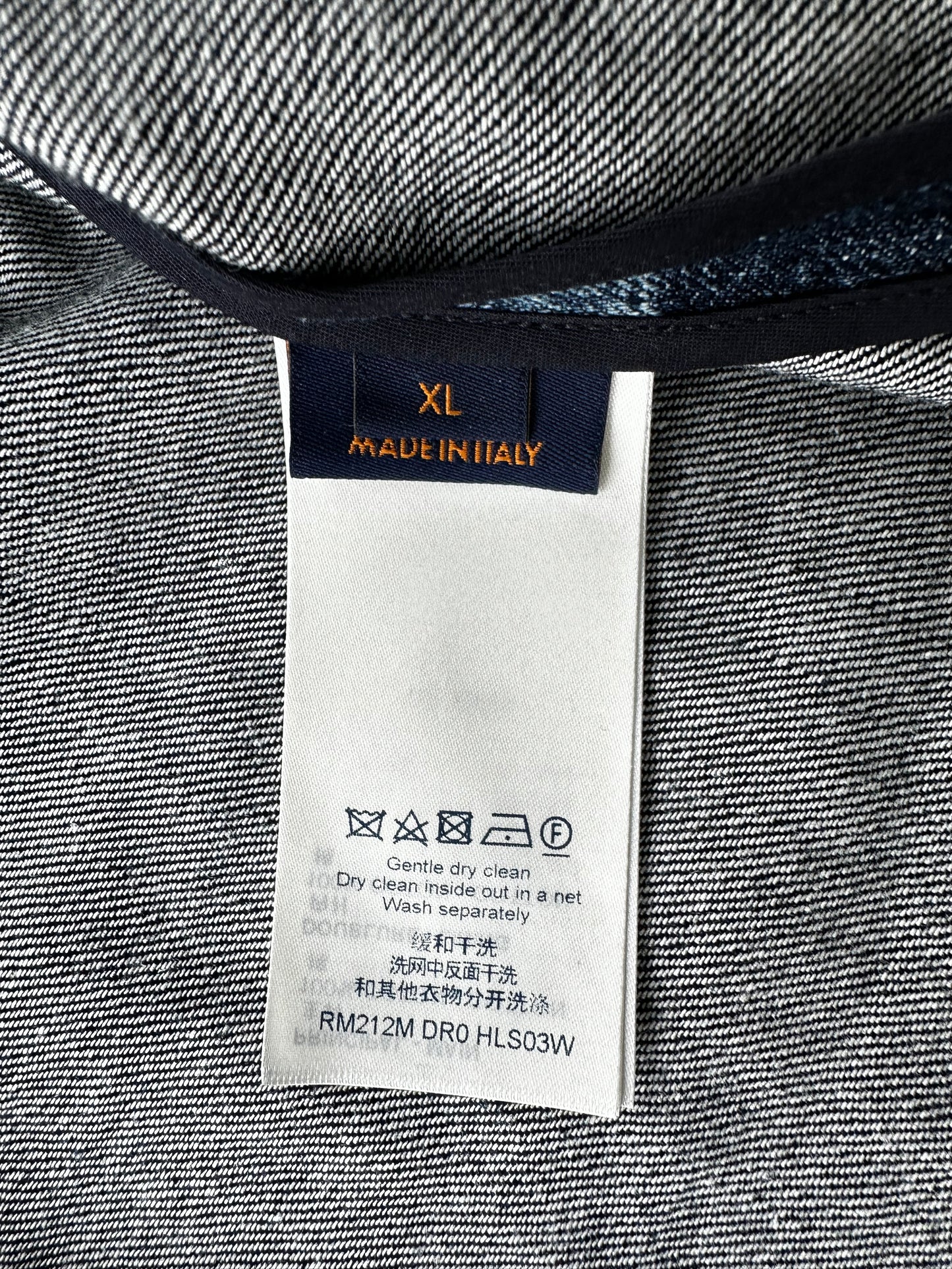 Louis Vuitton Blue Damier Salt Button Up Shirt