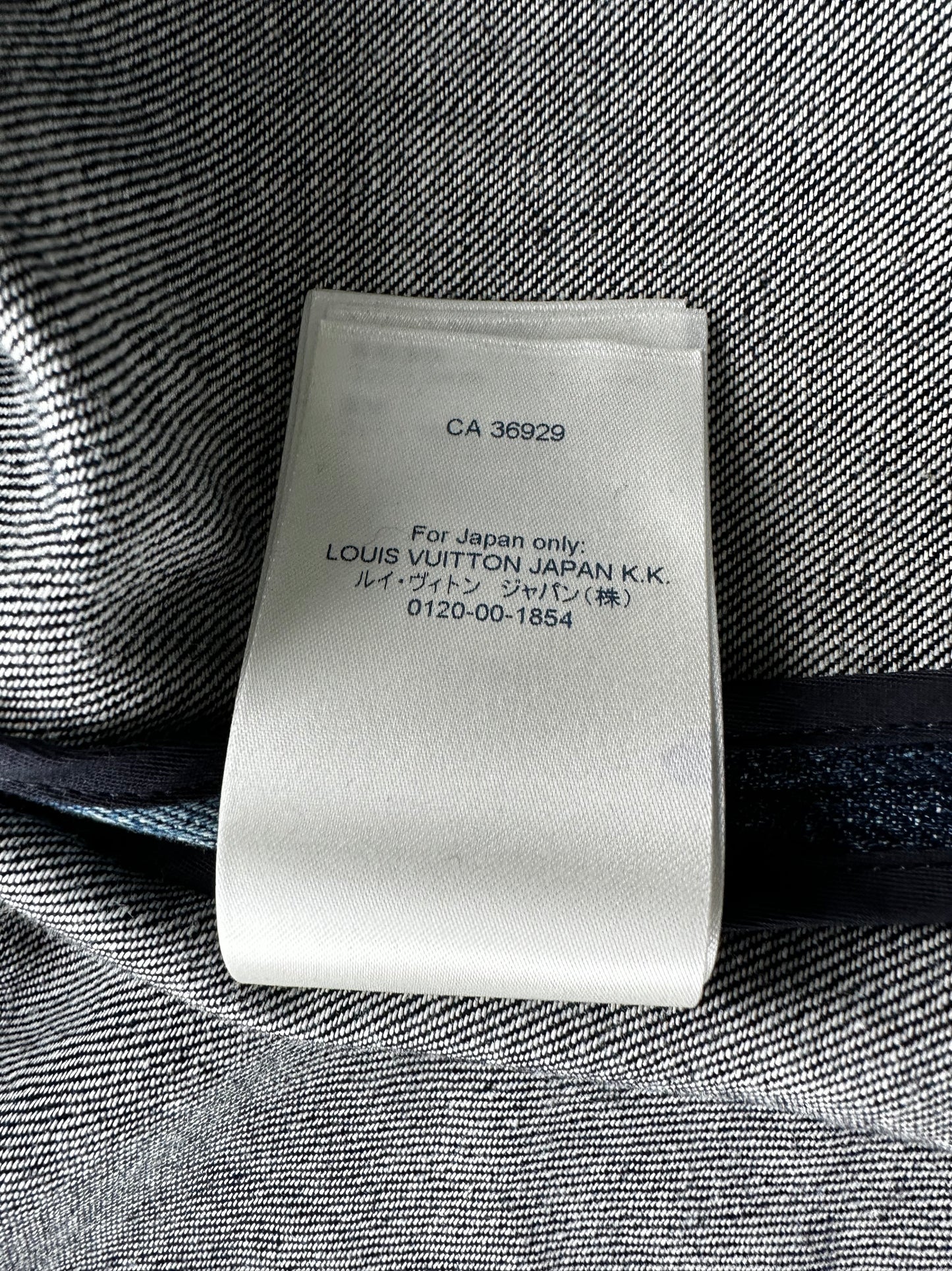Louis Vuitton Blue Damier Salt Button Up Shirt