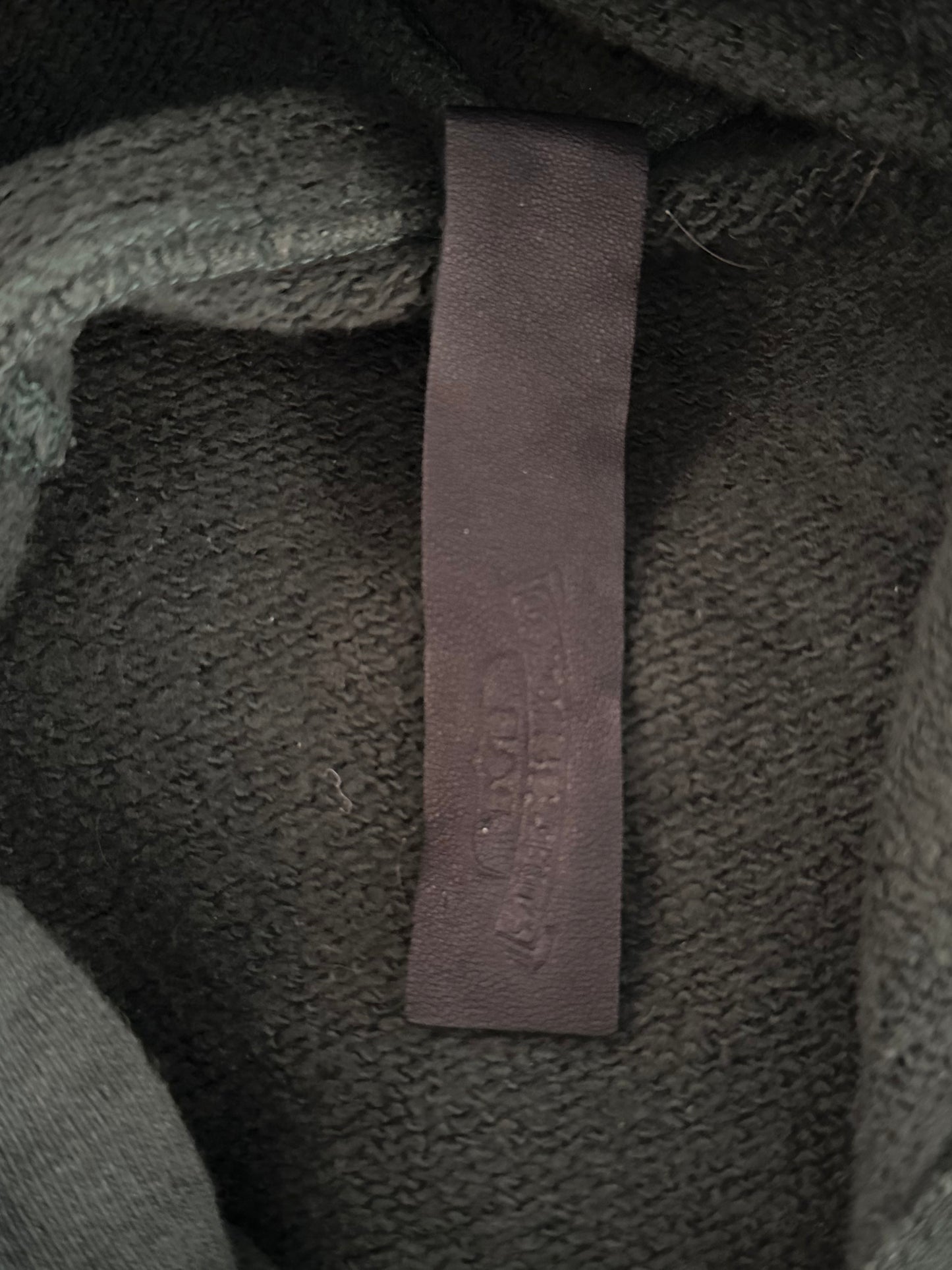 Chrome Hearts Green & White Embroidered Logo Hoodie
