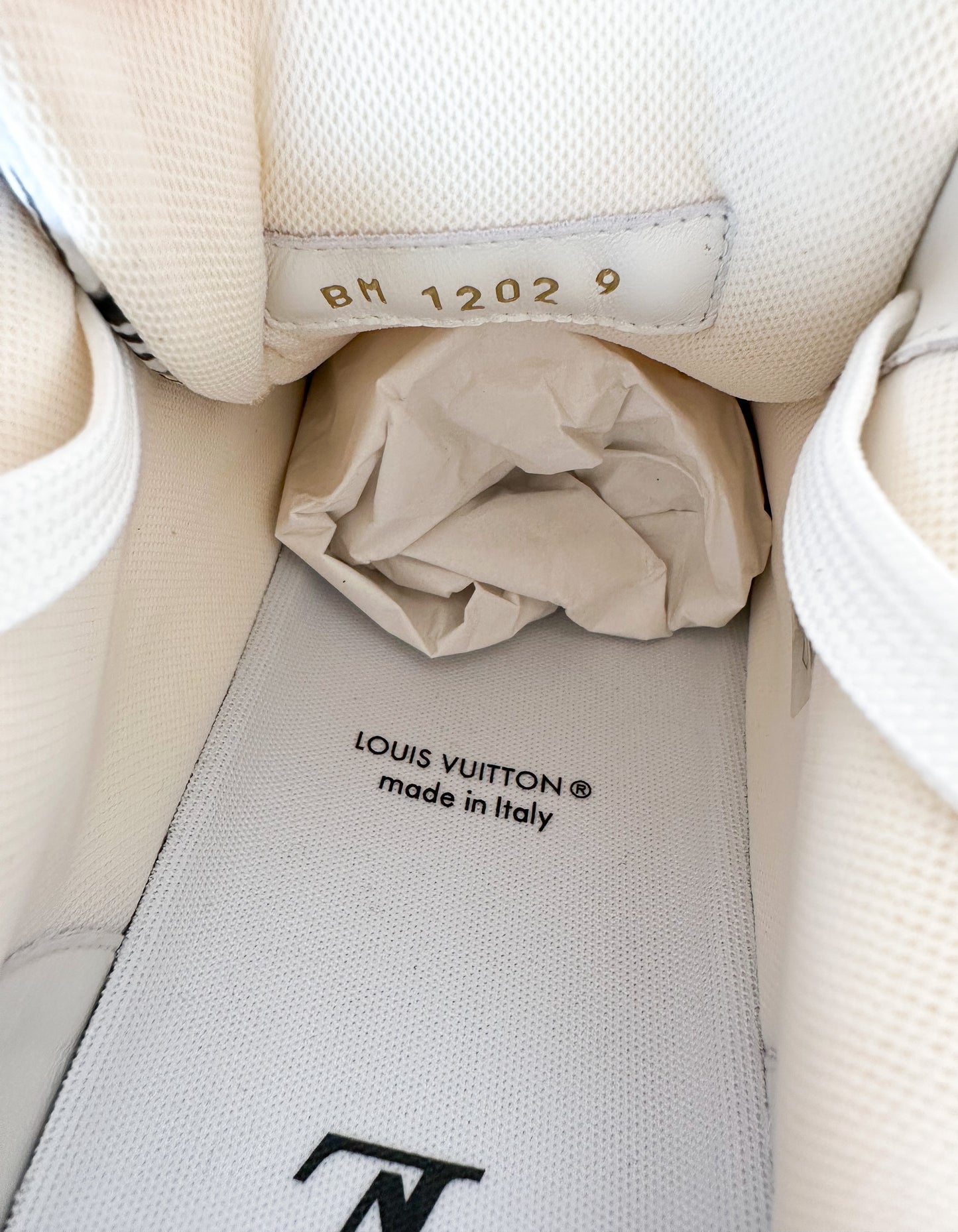 Louis Vuitton White Comic Trainers