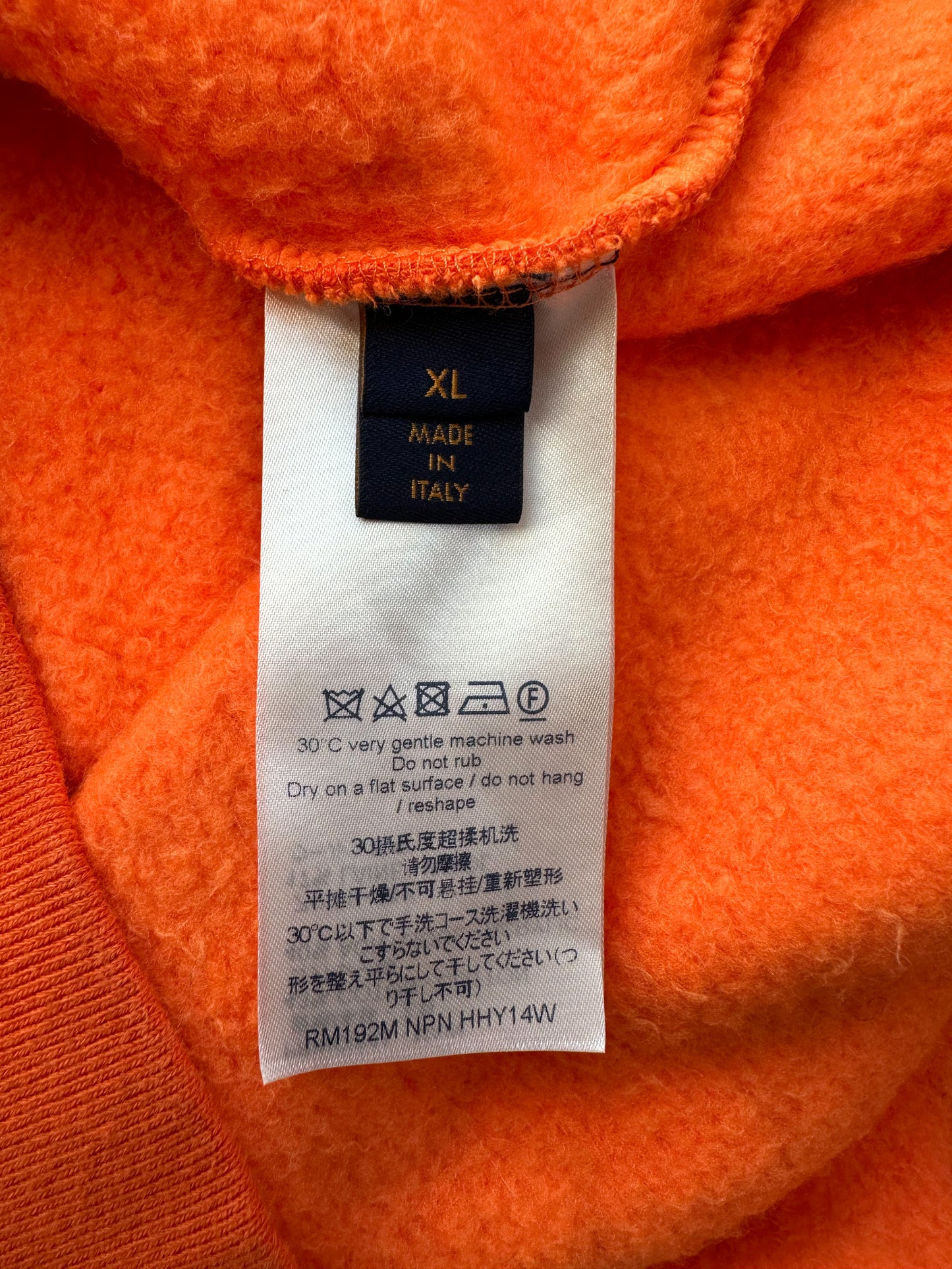 Louis Vuitton Orange Monogram Jacquard Sweater