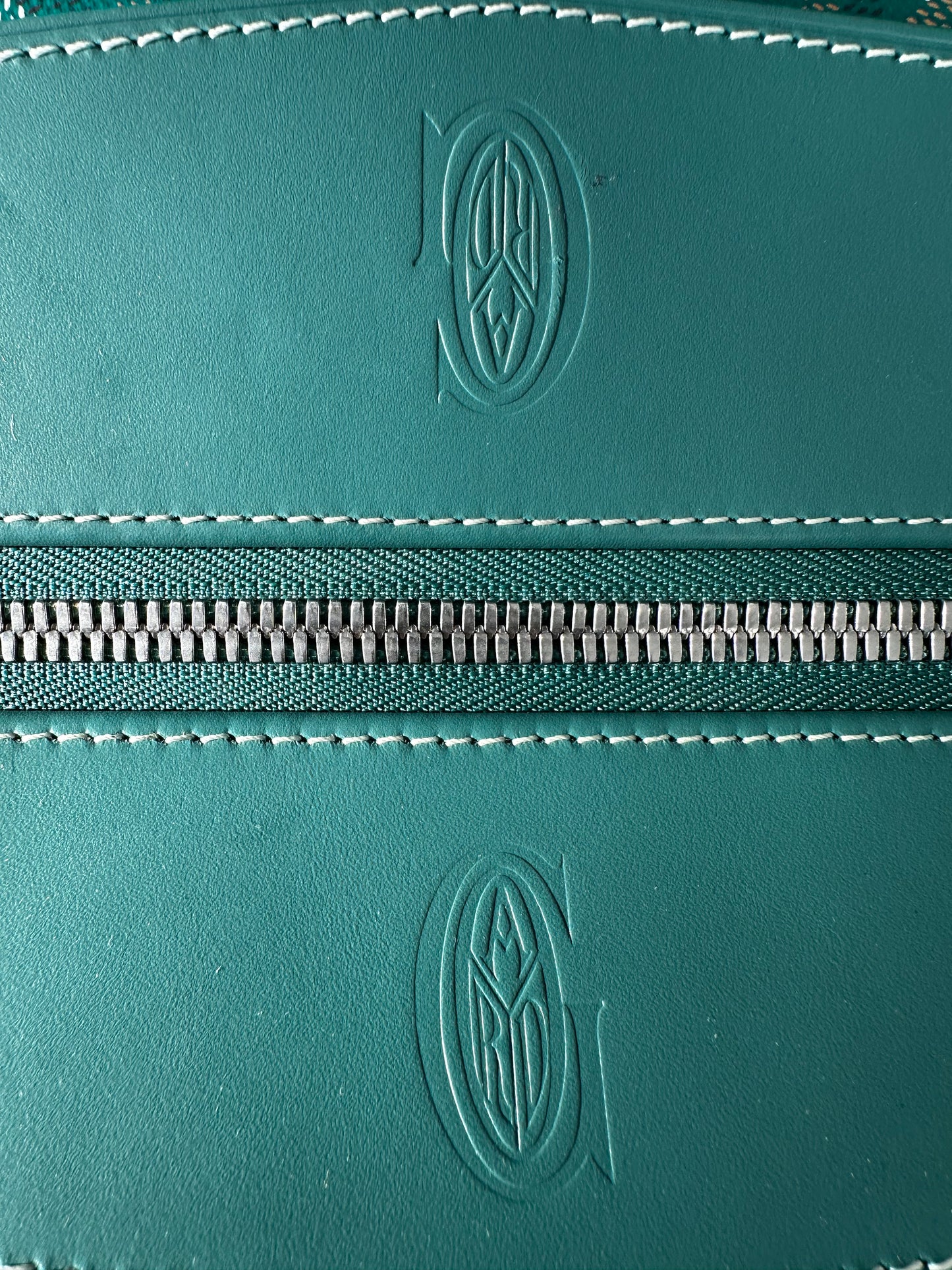 Goyard Green Boeing 55 Duffel Bag