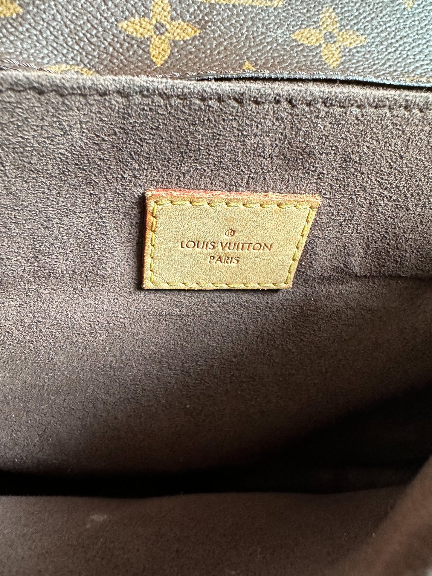 Louis Vuitton Brown Monogram Pochette Metis