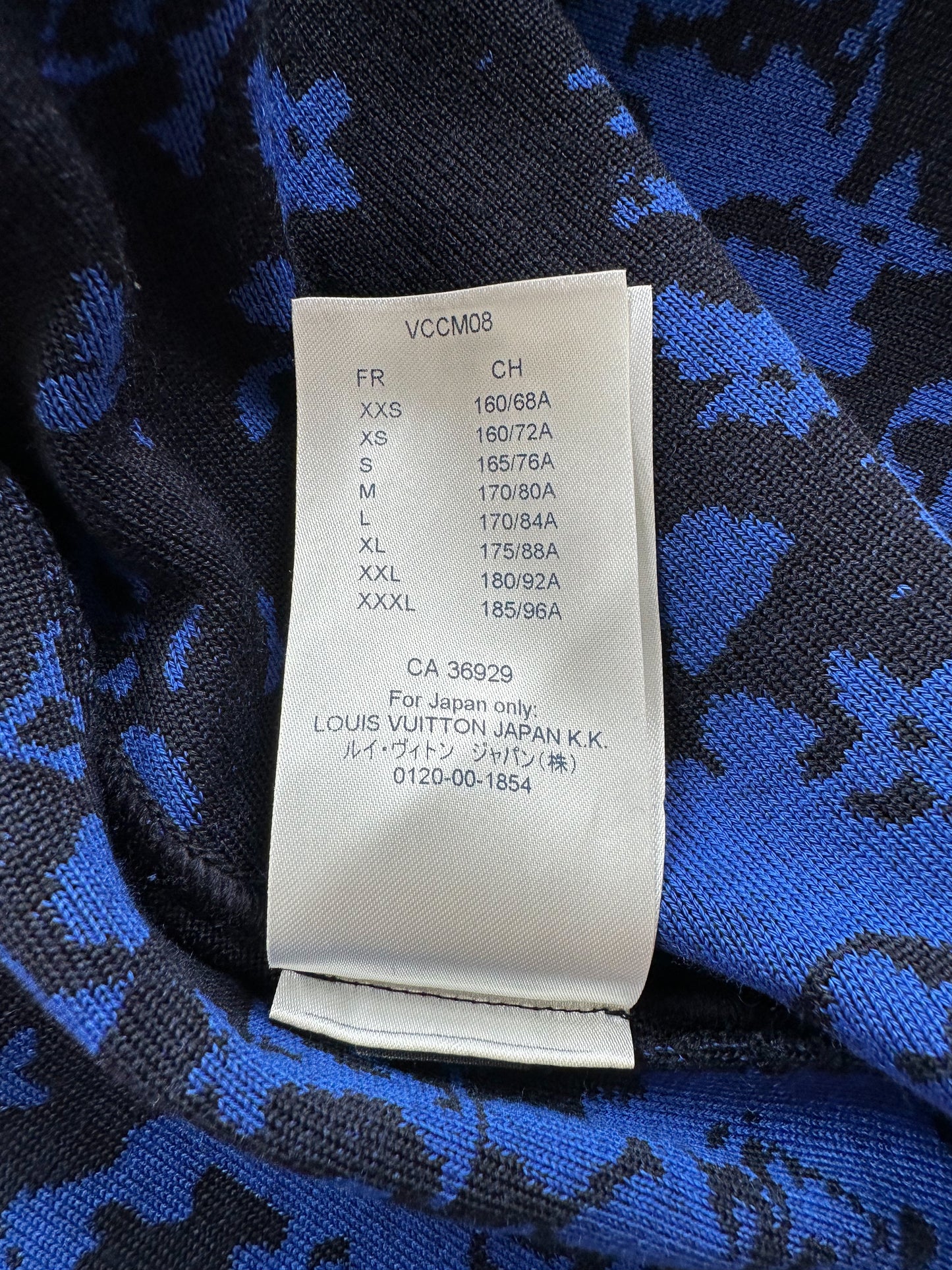 Louis Vuitton Navy & Blue Reversible Monogram Bomber